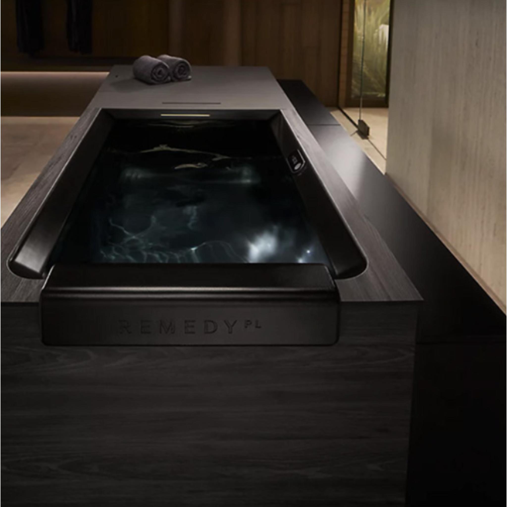 Kohler x Remedy Place K-35848 Ice Bath | 85-Gallon Cold/Hot Plunge Tub