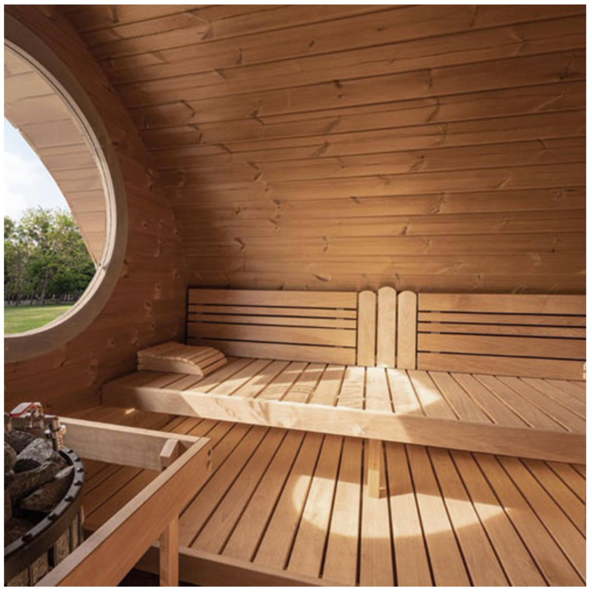 SaunaLife Model G11 Premium Outdoor Sauna | Up to 8 Persons