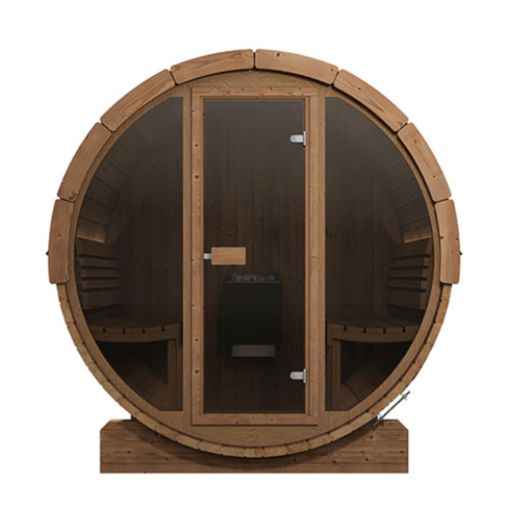 SaunaLife Model E7G Premium Outdoor Sauna | Up to 4 Persons