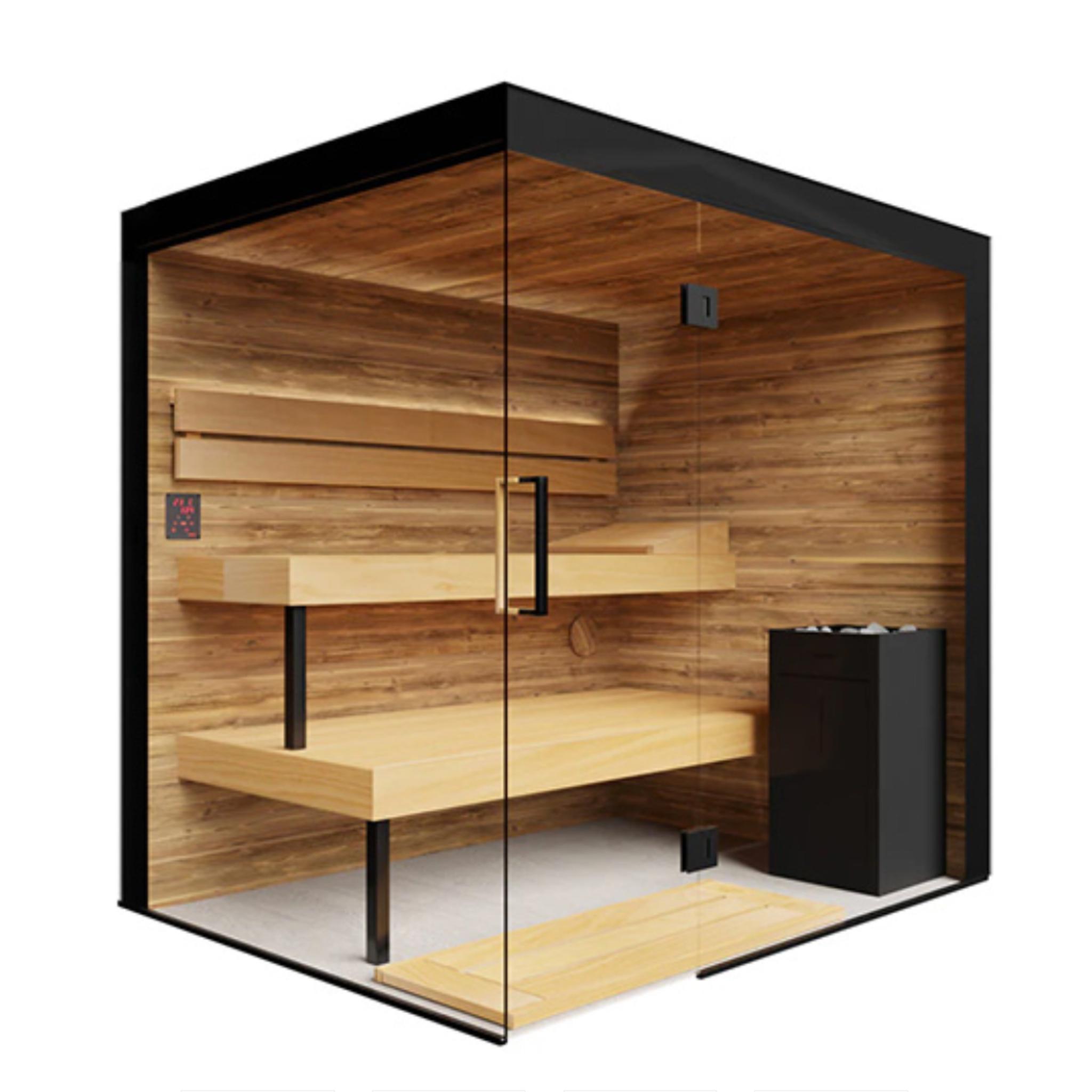 Thermasol Lumaria Indoor Sauna | Minimal Light and Clarity