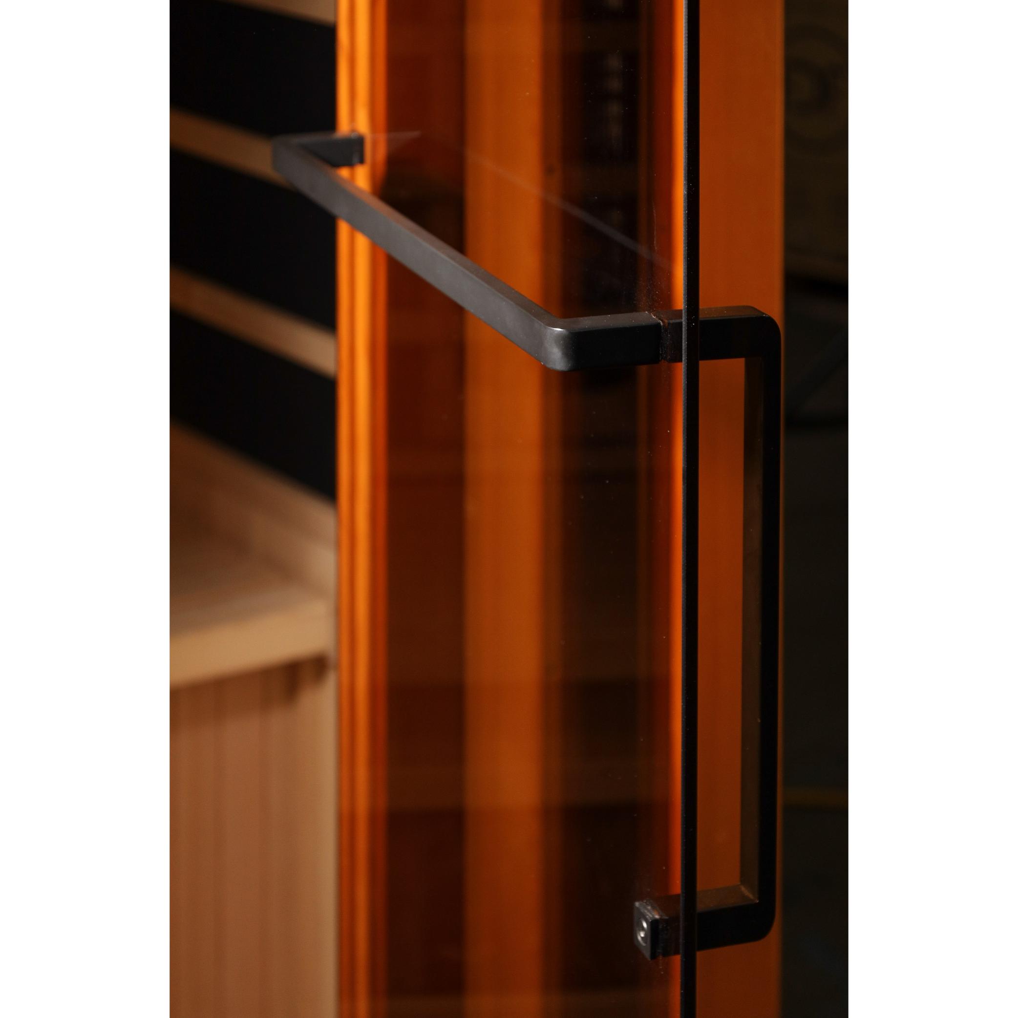 Reserve Edition 3-Person Full Spectrum PureTech™ Near Zero EMF FAR Infrared Sauna with Himalayan Salt Bar