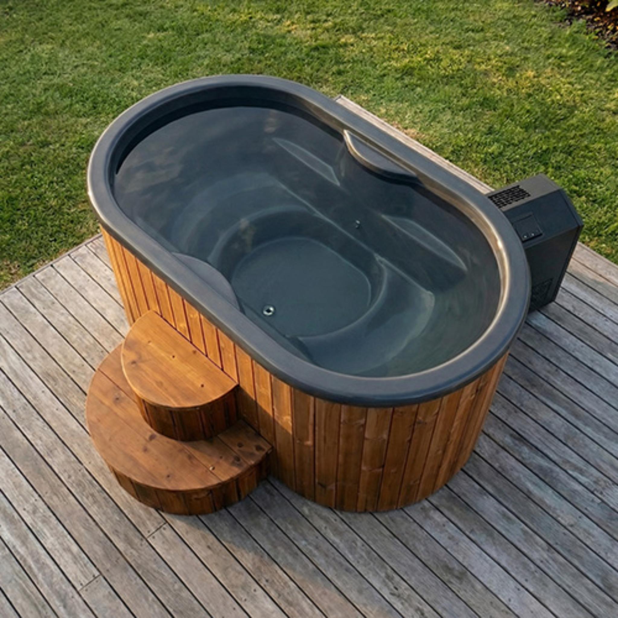 SaunaLife Model S2NC Premium Hot/Cold Immersion Tub | 2 Persons