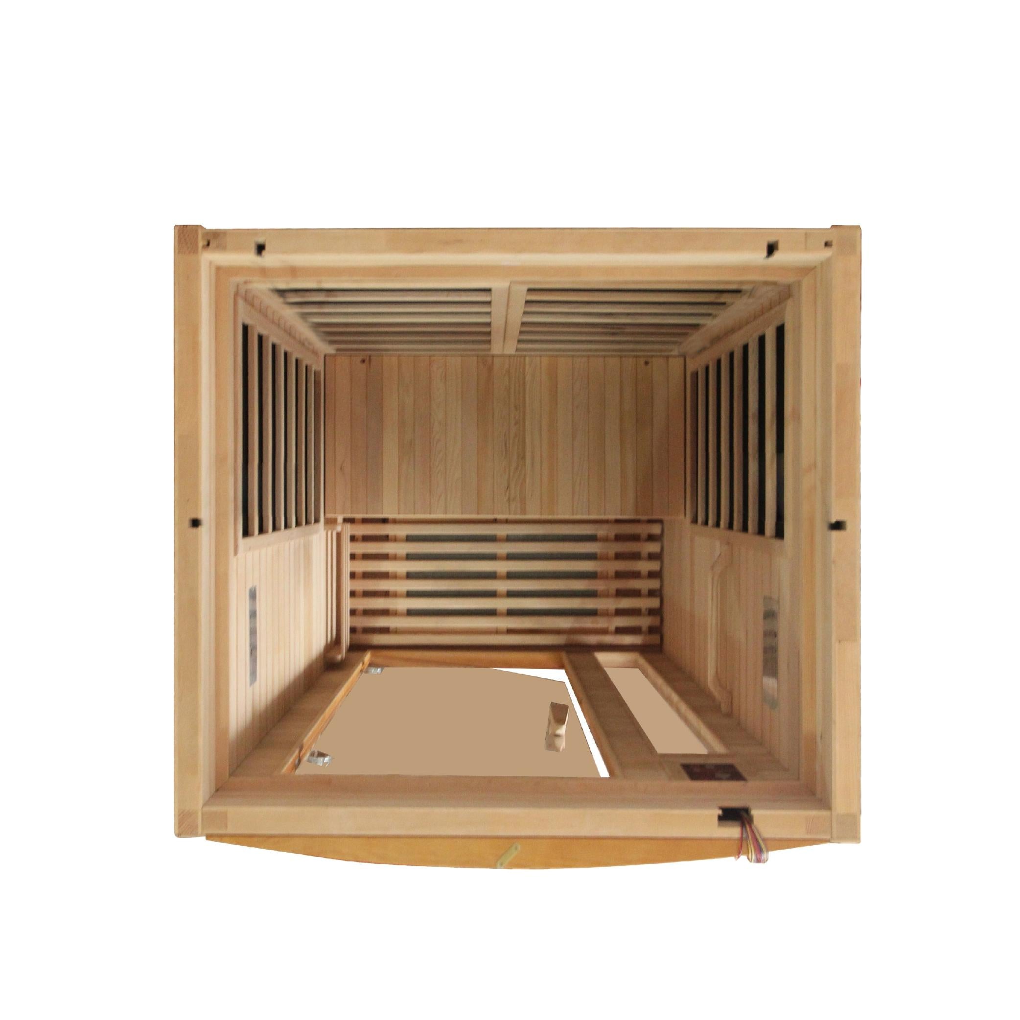 Barcelona 1-2-person Low EMF FAR Infrared Sauna
