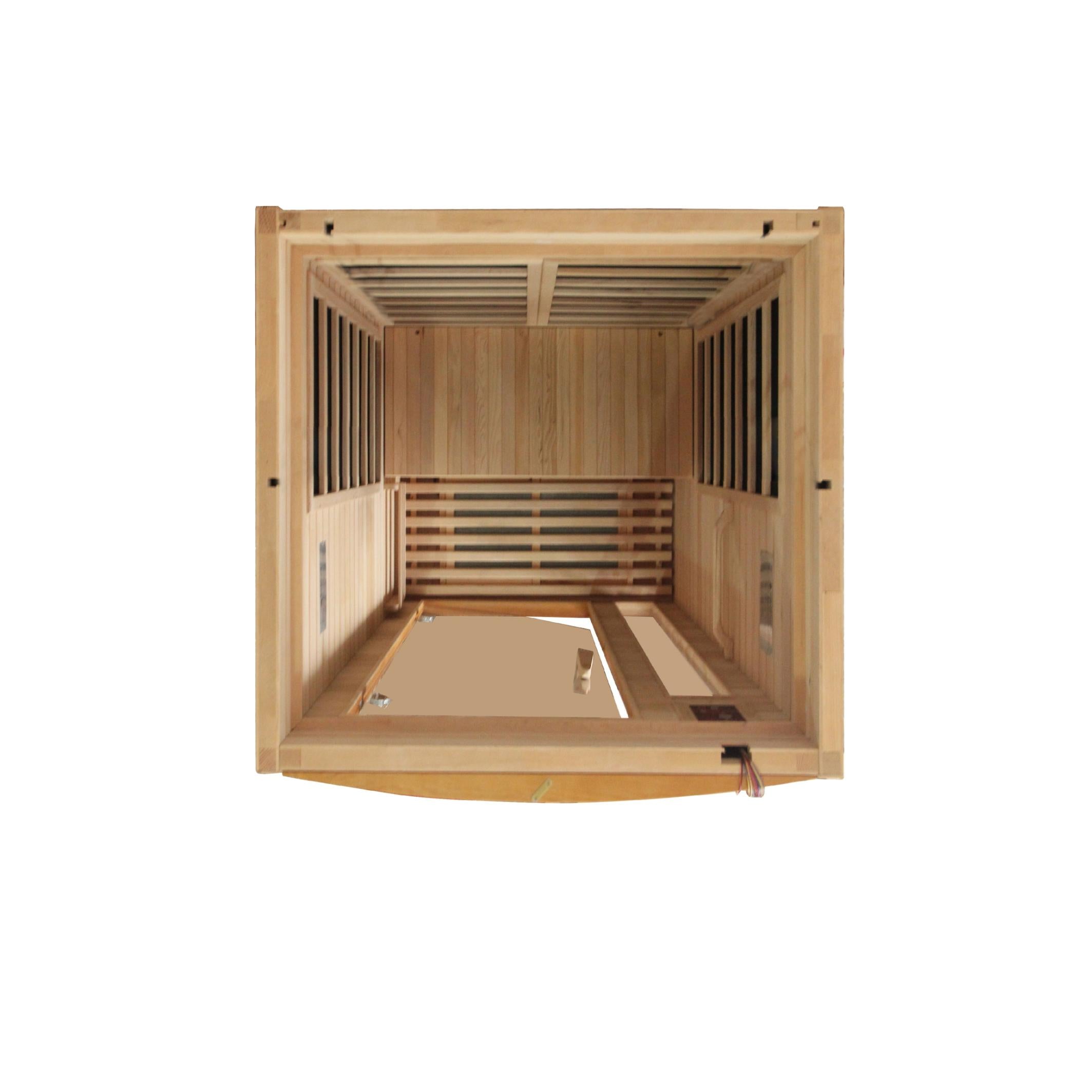 Barcelona Elite 1-2-person Ultra Low EMF FAR Infrared Sauna