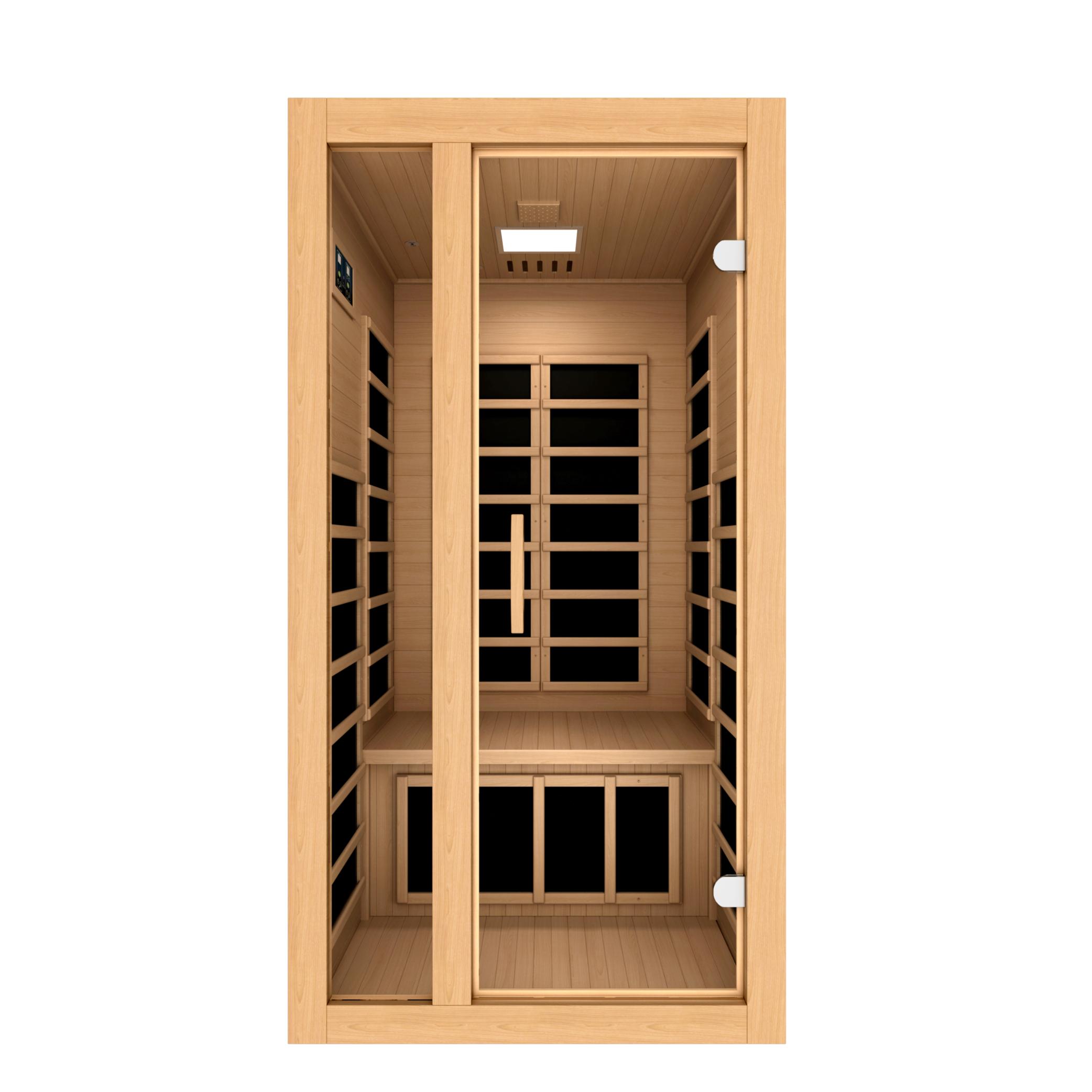 Gracia Elite 1-2-person Ultra Low EMF FAR Infrared Sauna