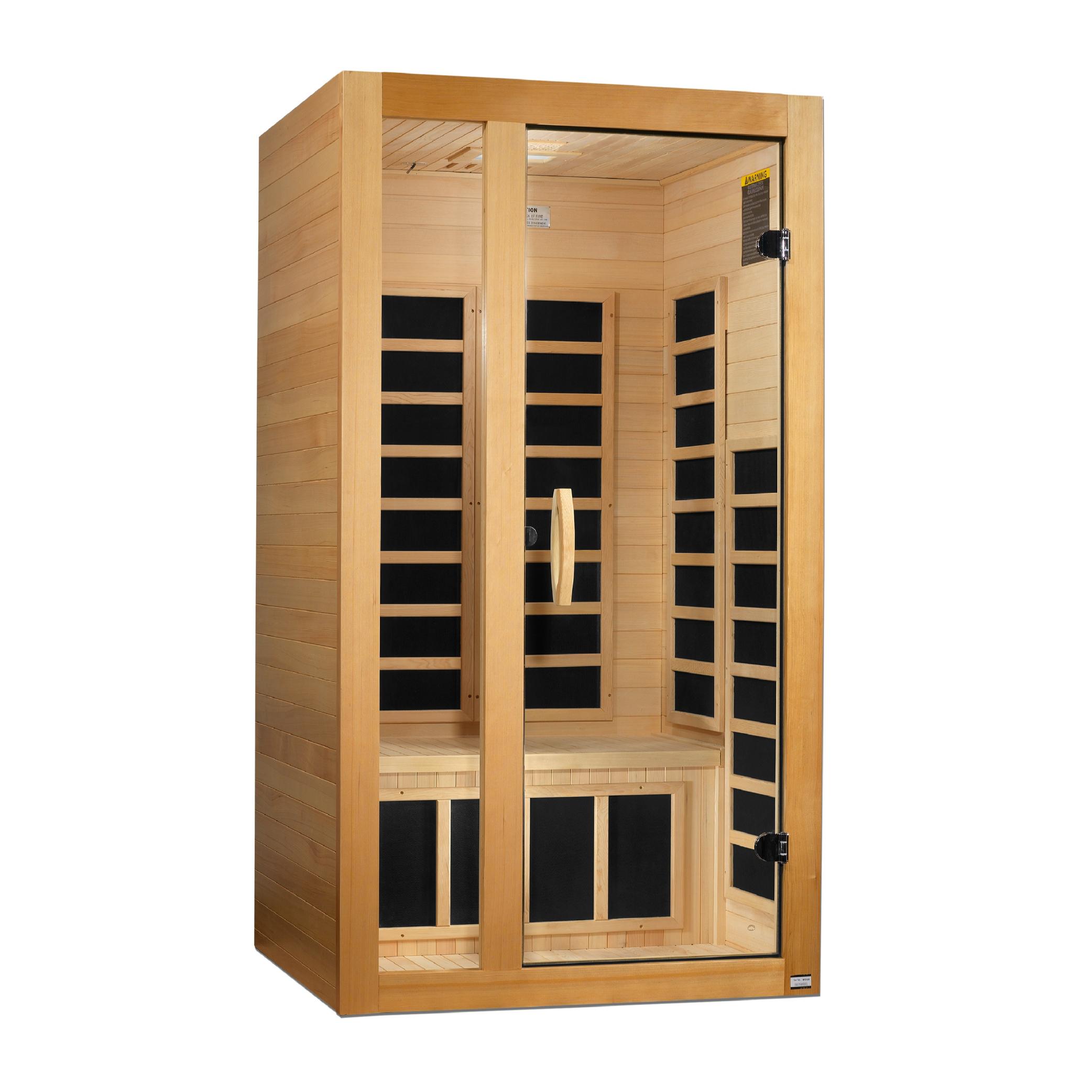 Gracia Elite 1-2-person Ultra Low EMF FAR Infrared Sauna