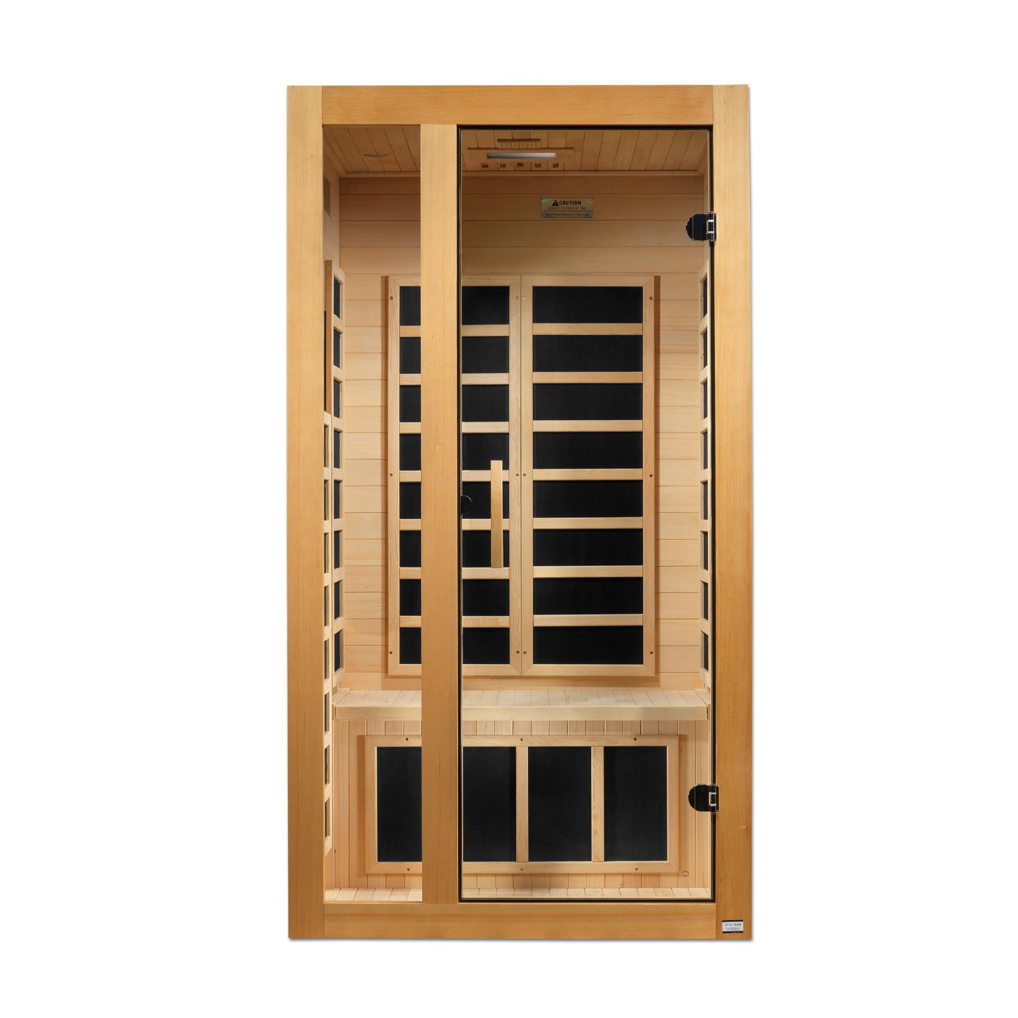 Gracia Elite 1-2-person Ultra Low EMF FAR Infrared Sauna