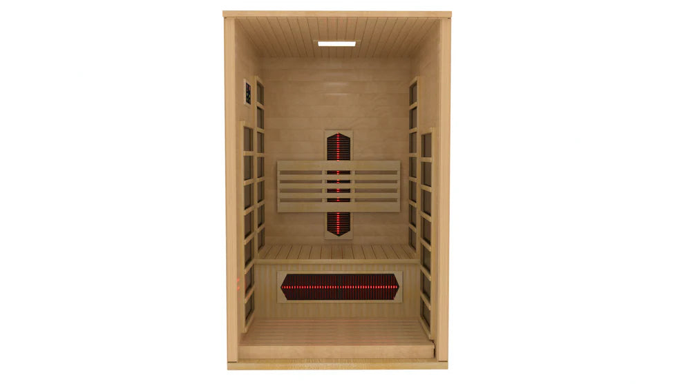 Gracia 1-2-Person Full Spectrum Near Zero EMF FAR Infrared Sauna