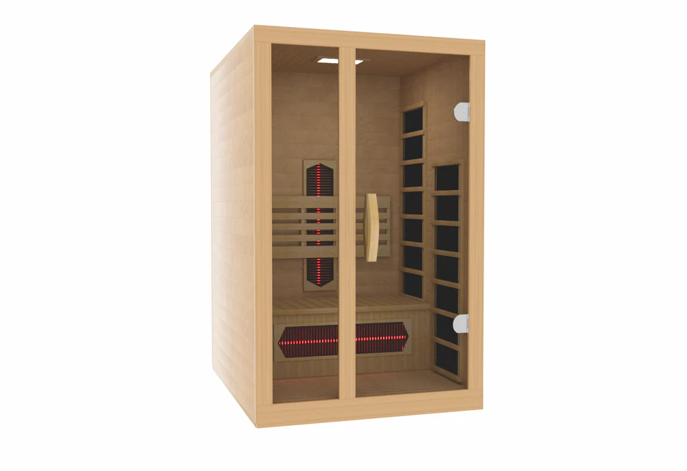 Gracia 1-2-Person Full Spectrum Near Zero EMF FAR Infrared Sauna