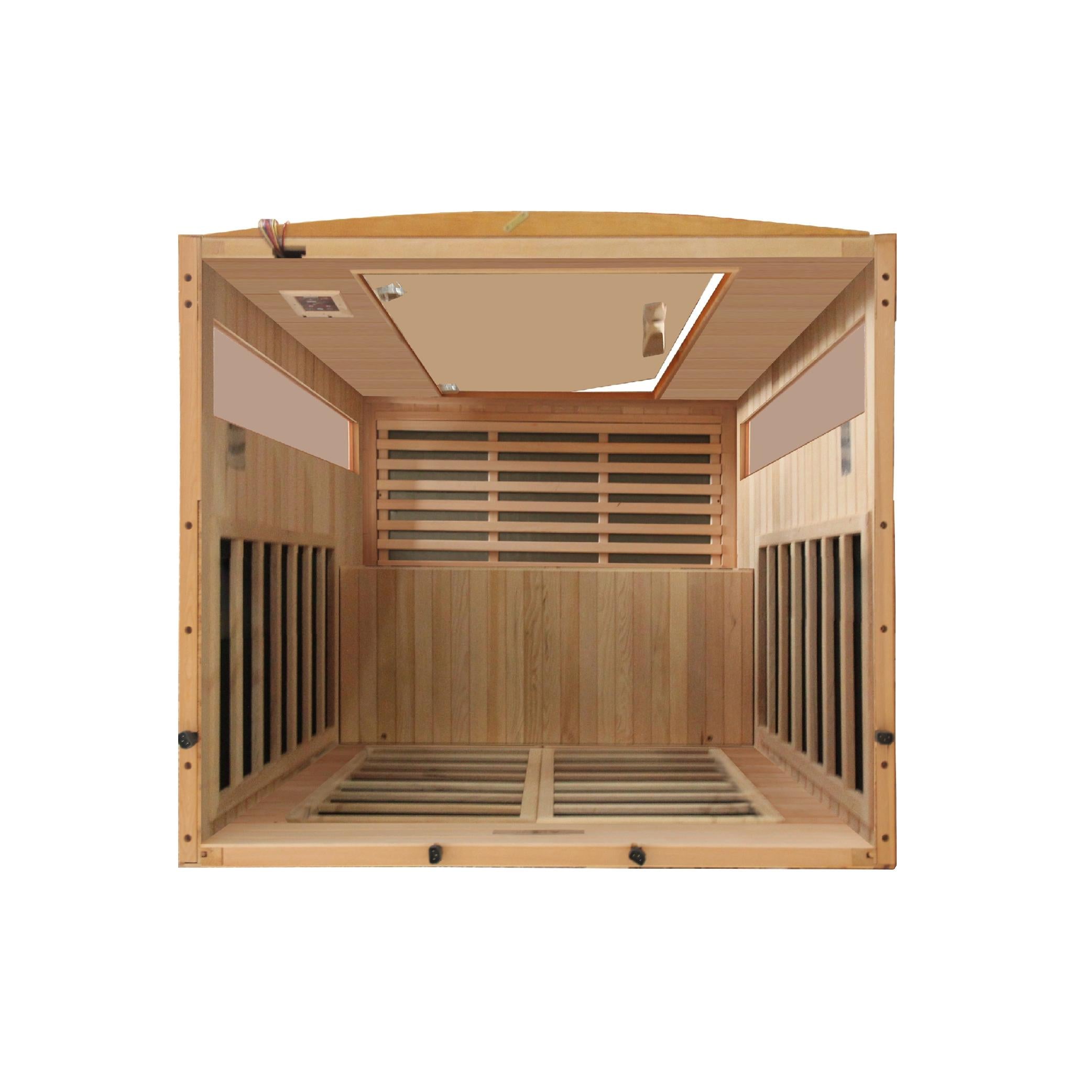 Versailles Elite 2-person Ultra Low EMF FAR Infrared Sauna