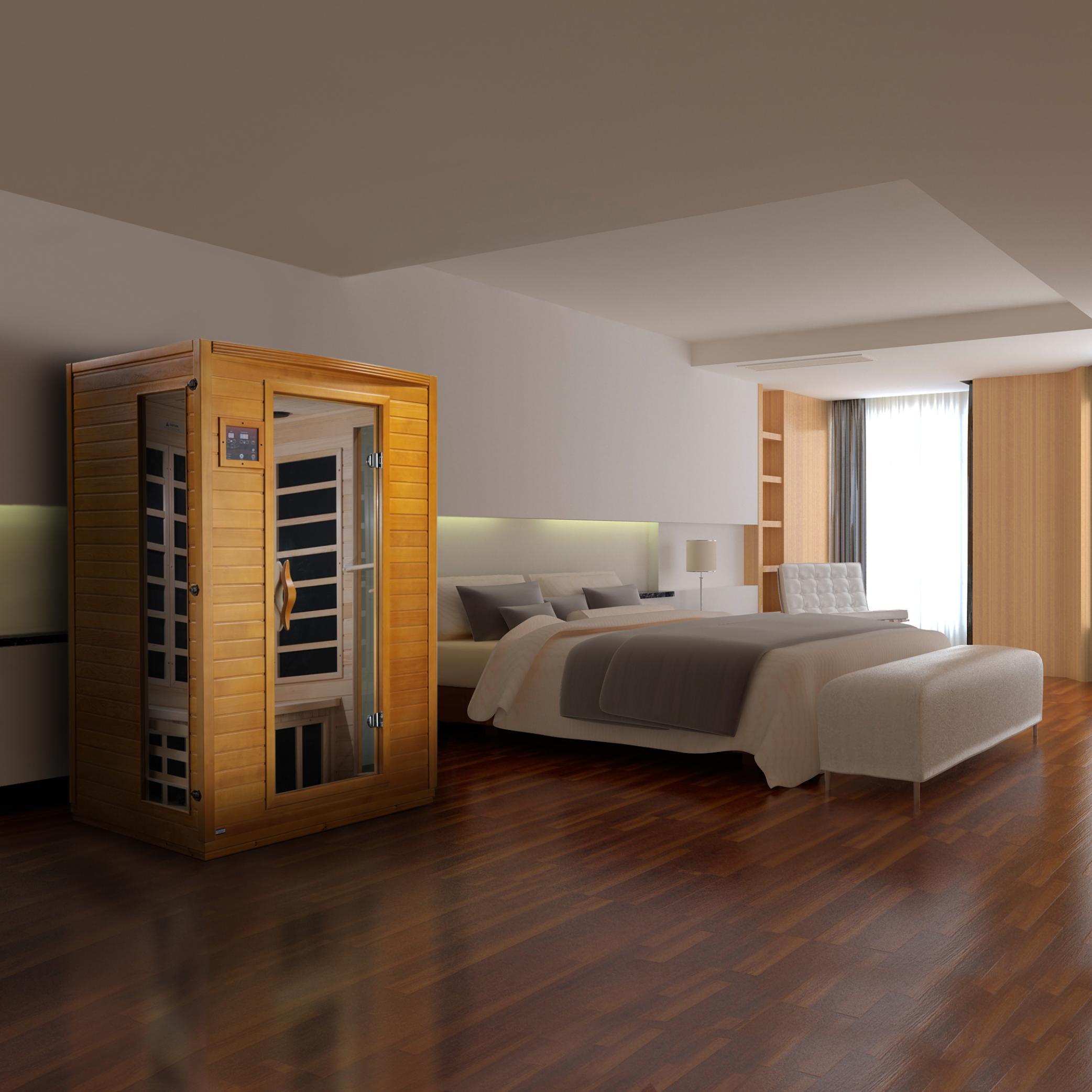 Versailles Elite 2-person Ultra Low EMF FAR Infrared Sauna