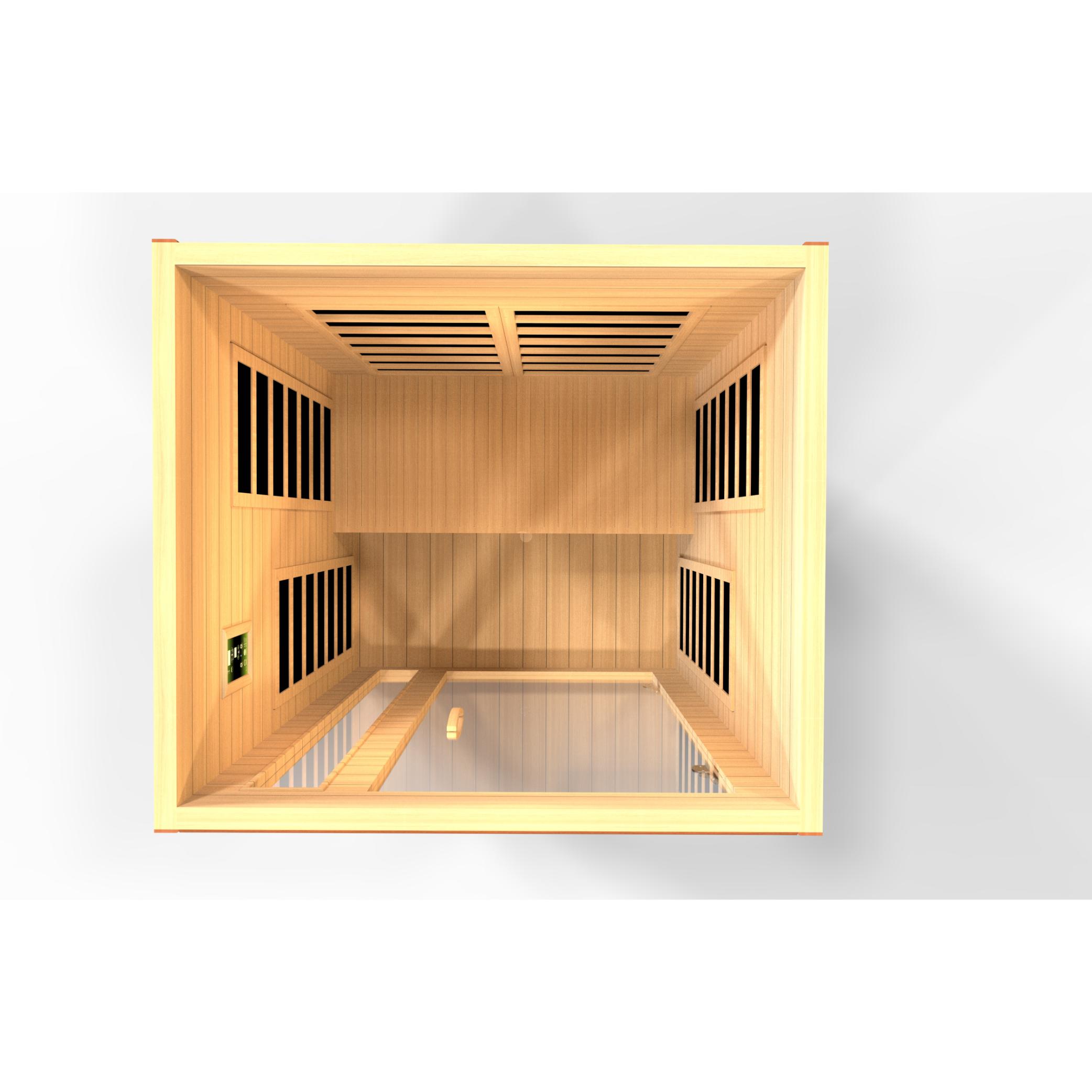 Cordoba 2-person Low EMF FAR Infrared Sauna