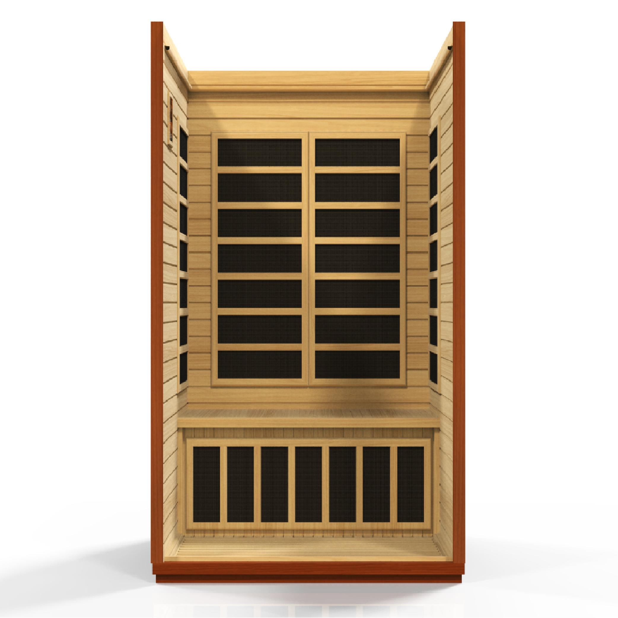 San Marino 2-person Low EMF FAR Infrared Sauna