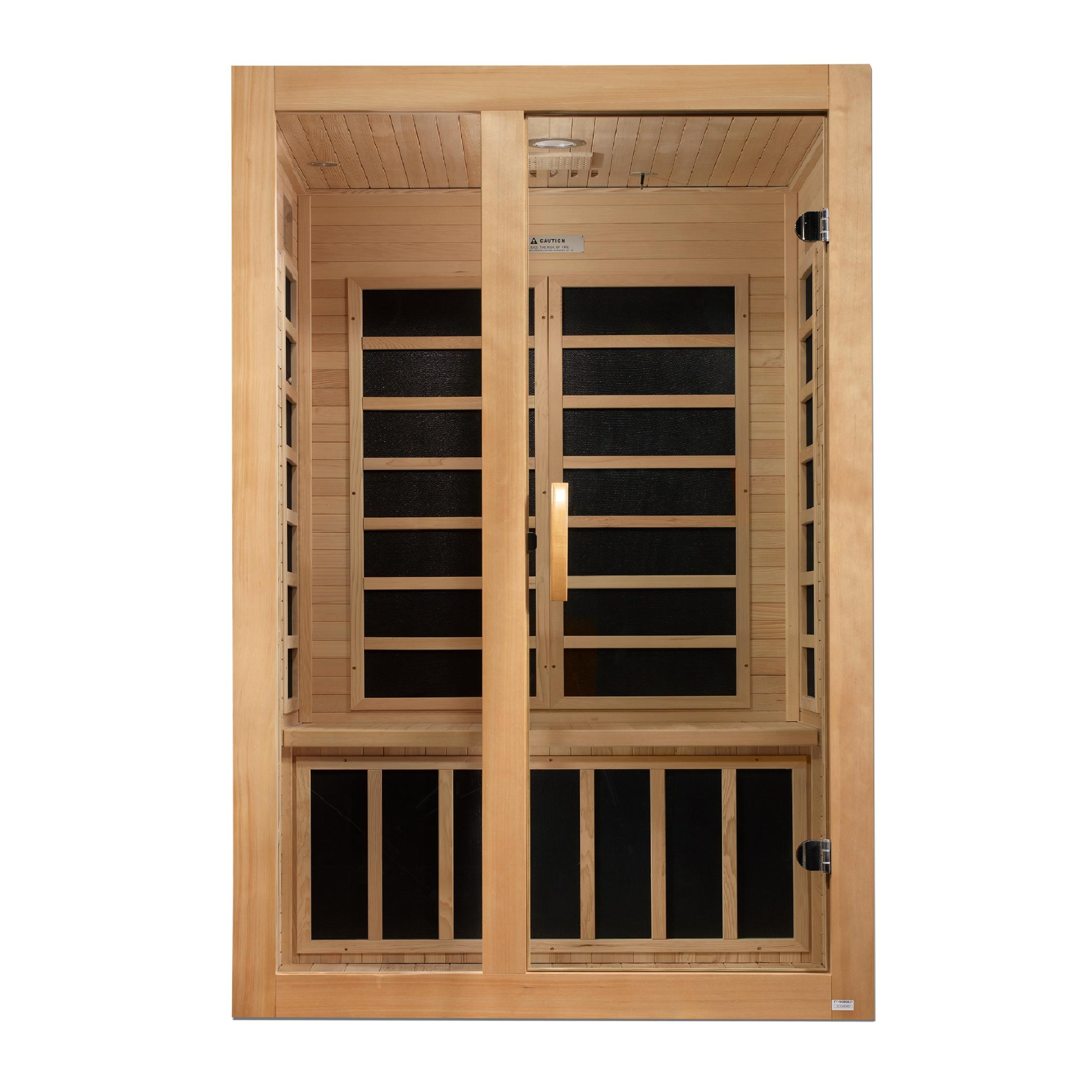 Santiago 2-person Low EMF FAR Infrared Sauna