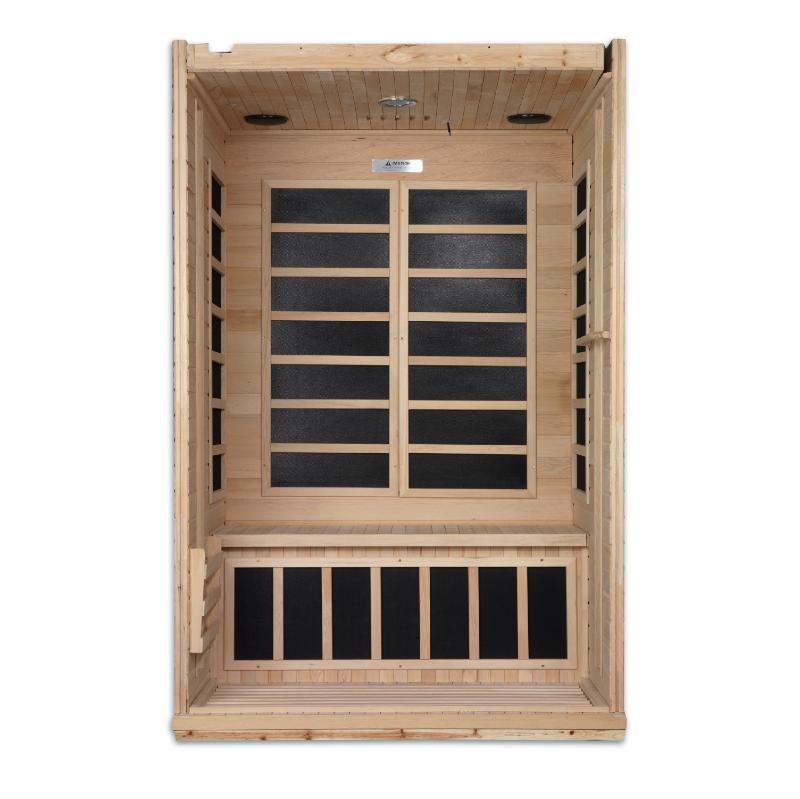 Venice Elite 2-person Ultra Low EMF FAR Infrared Sauna