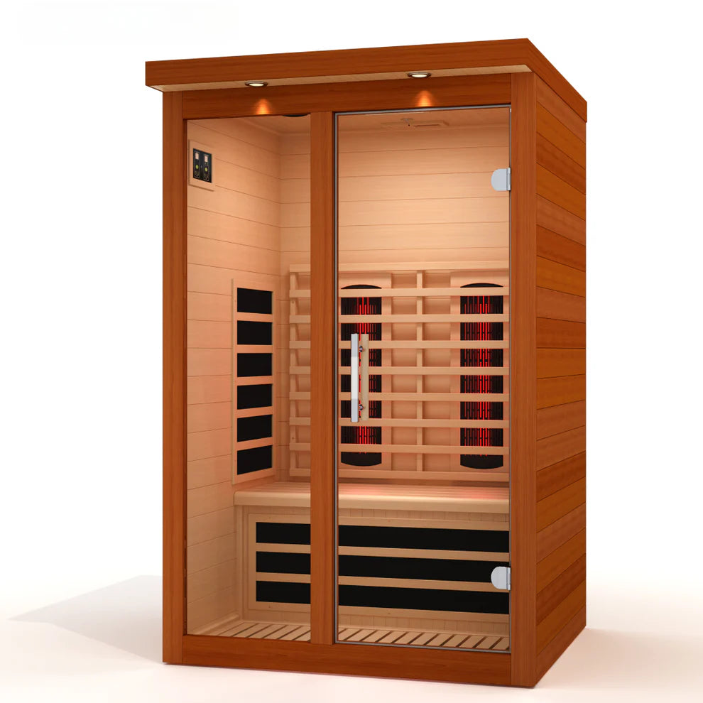 Llumeneres 2-Person Full Spectrum Near Zero EMF FAR Infrared Sauna