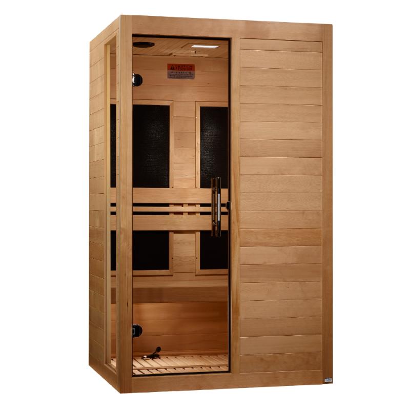 Lucca Elite 2-person Ultra Low EM FAR Infrared Sauna