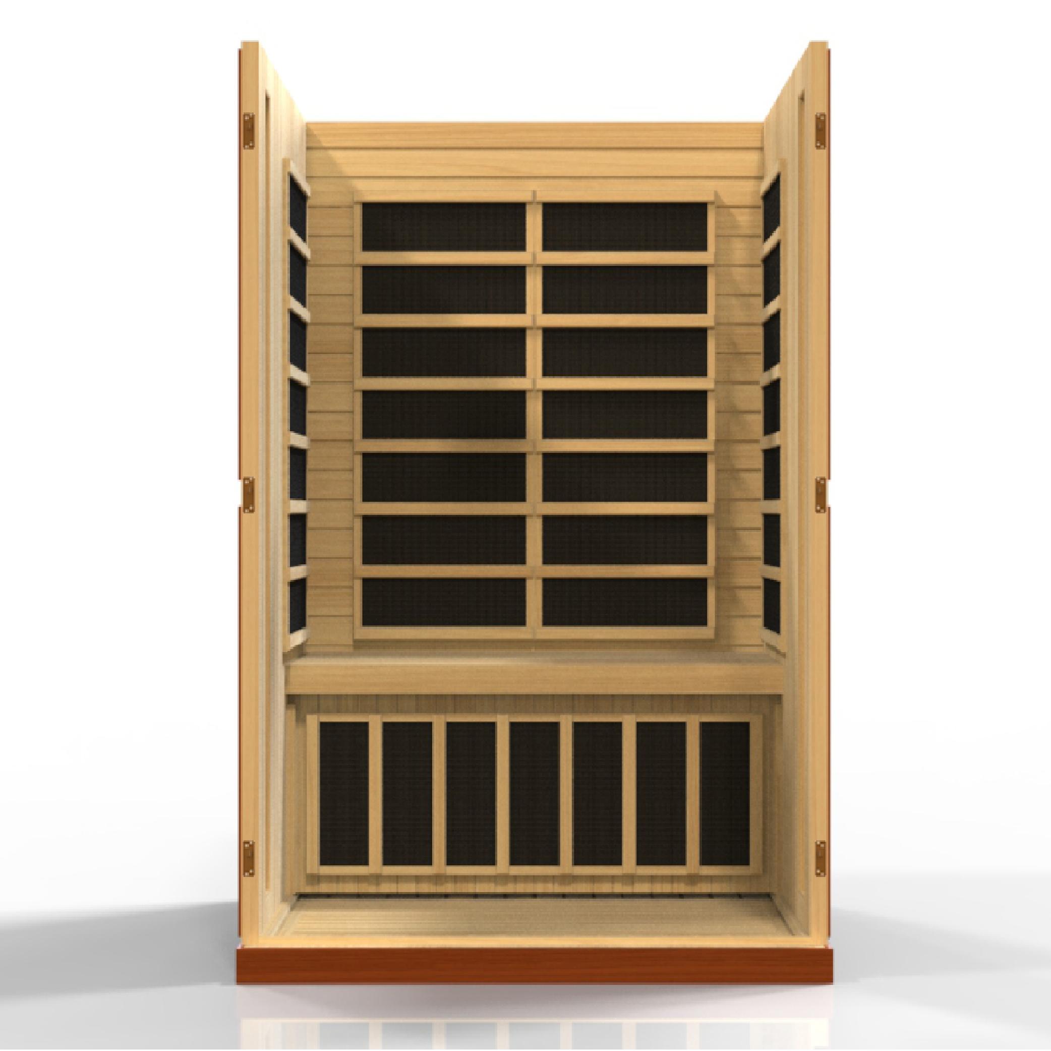 Vittoria 2-person Low EMF FAR Infrared Sauna