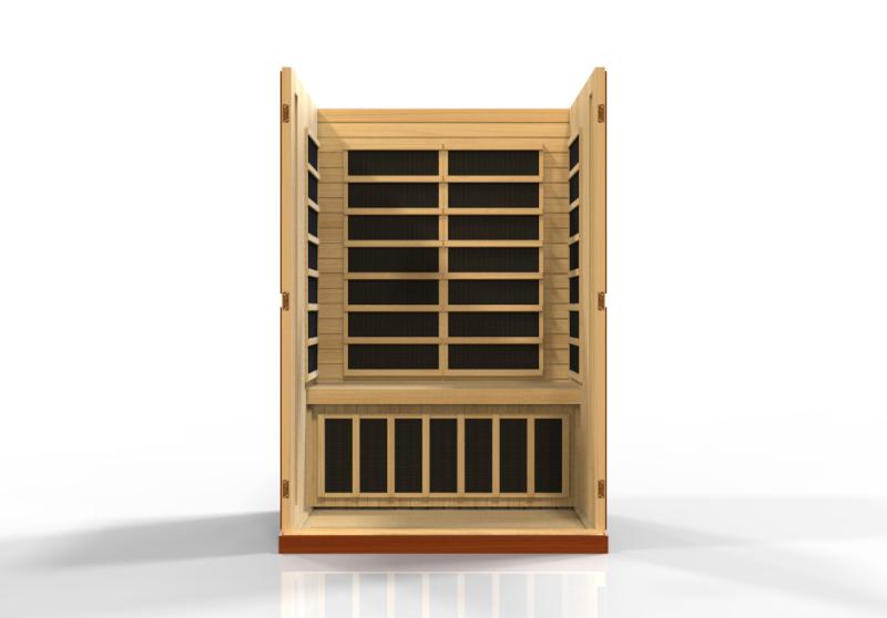 Vittoria Elite 2-person Ultra Low EMF FAR Infrared Sauna