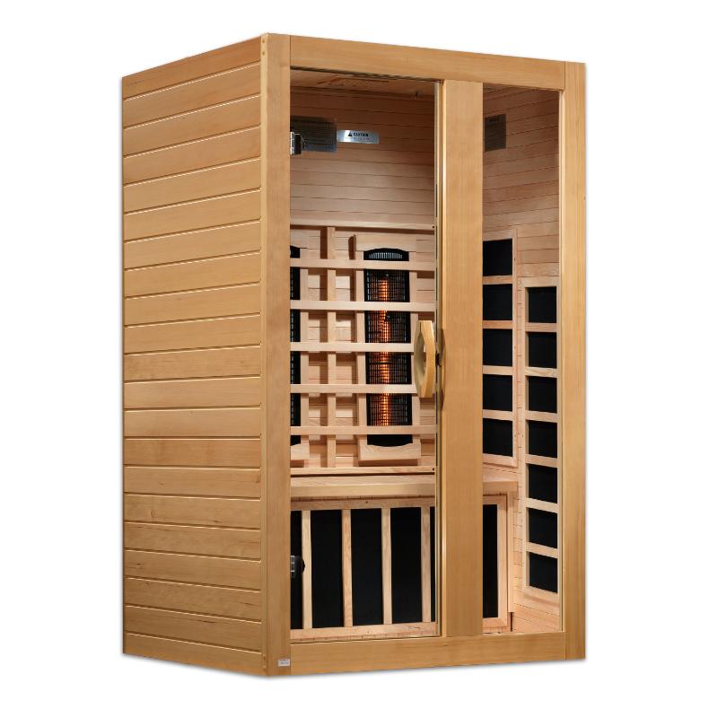 Serena 2-Person Full Spectrum Near Zero EMF FAR Infrared Sauna