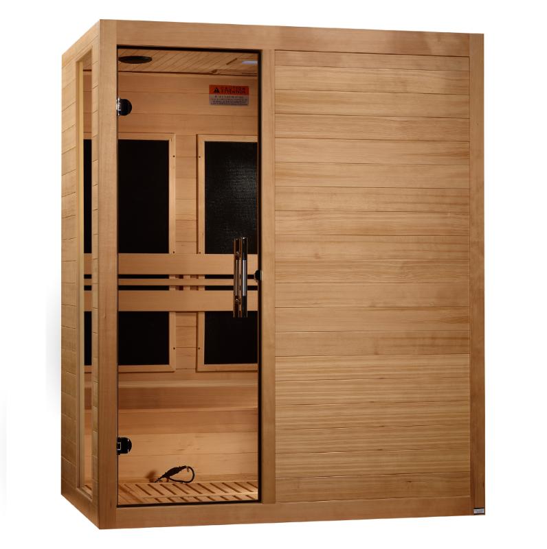Toscana Elite 3-person Ultra Low EMF FAR Infrared Sauna