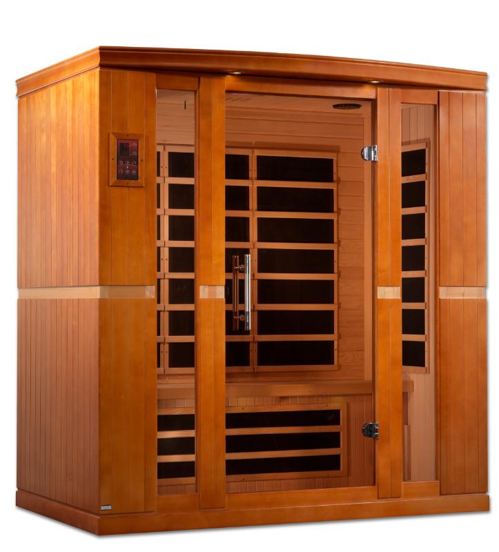 Bergamo Elite 4-person Ultra Low EMF FAR Infrared Sauna