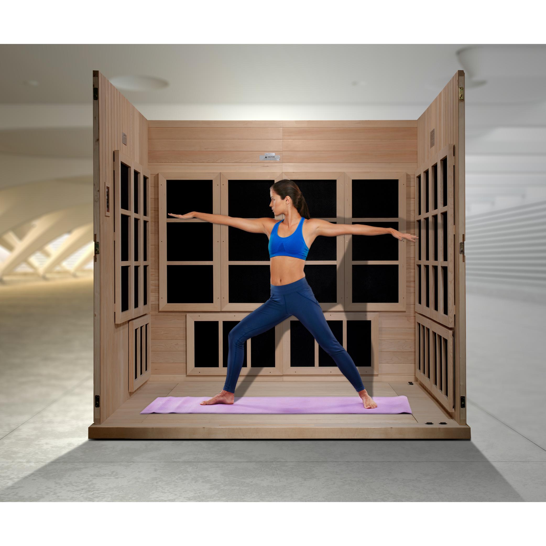Catalonia 8-person PureTech™ Near Zero EMF FAR Infrared Sauna