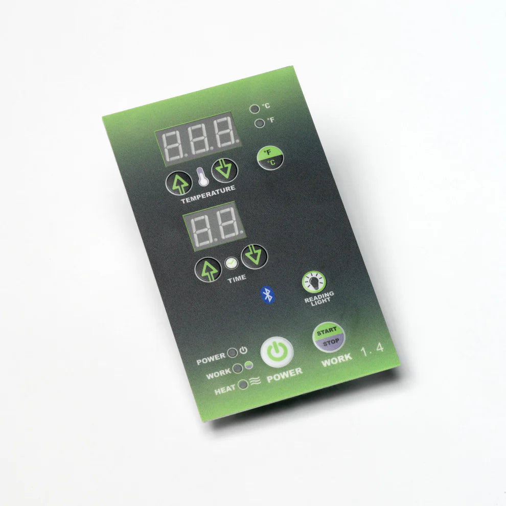 Santorini 1-2-Person Full Spectrum Near Zero EMF FAR Infrared Sauna