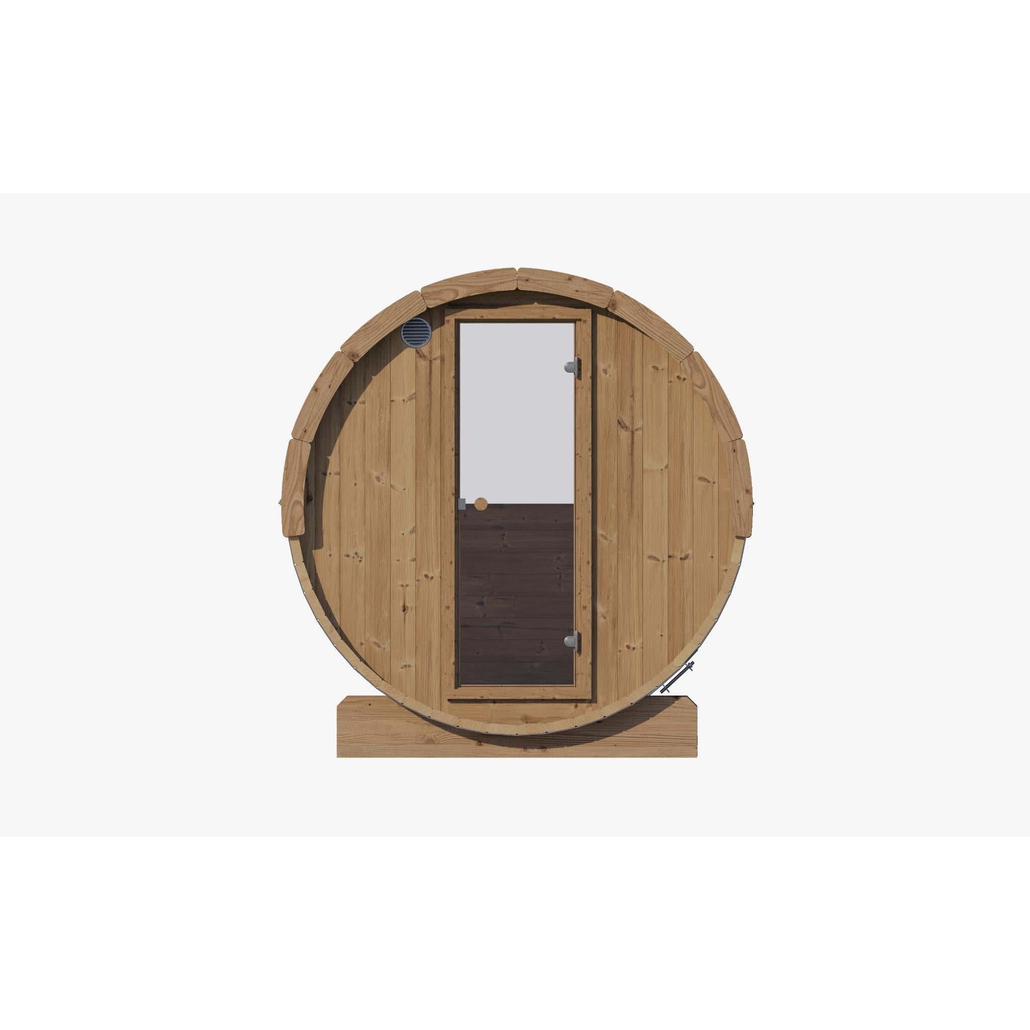 SaunaLife Model E7W Premium Outdoor Sauna | Up to 4 Persons