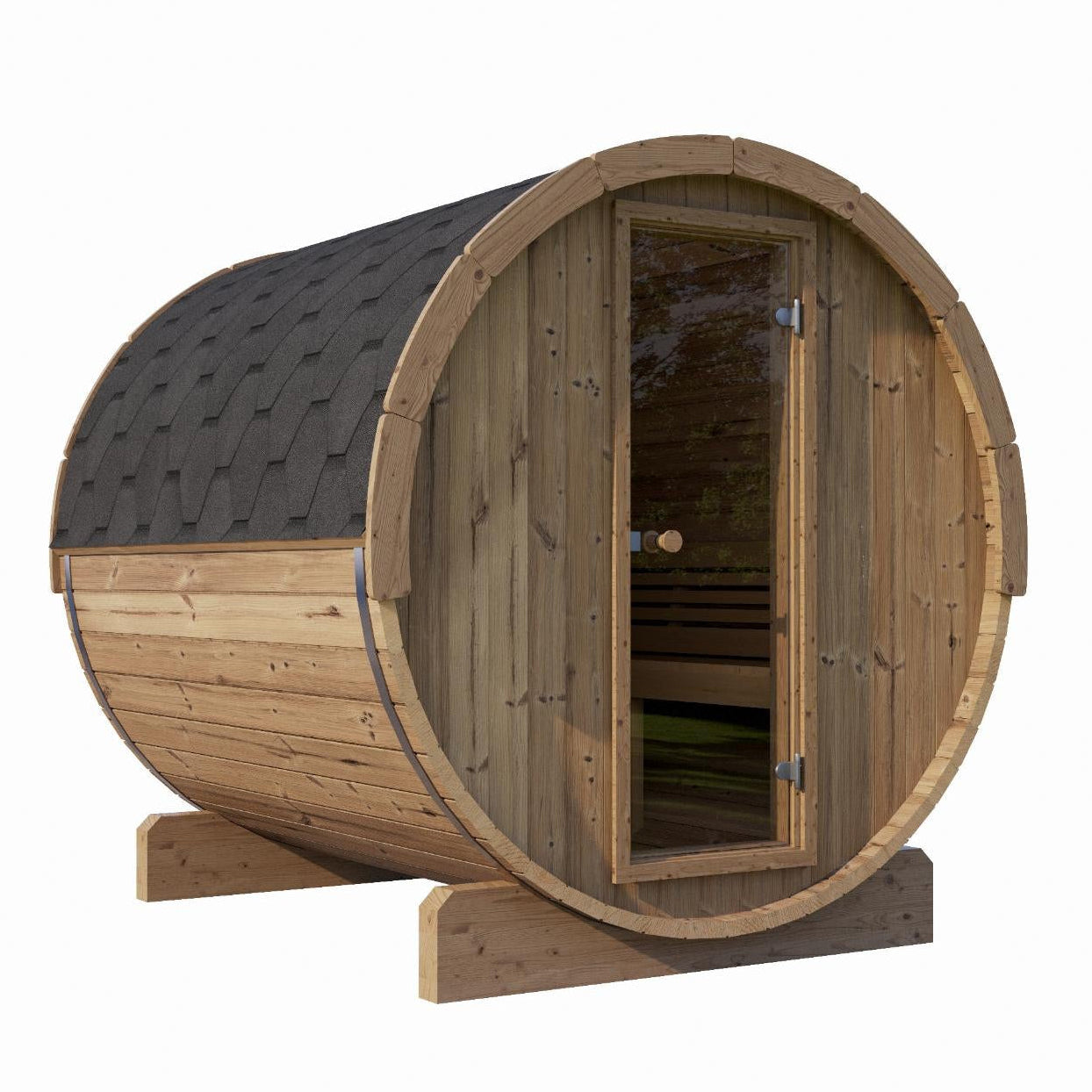 SaunaLife Model E8 Premium Outdoor Sauna | Up to 6 Persons