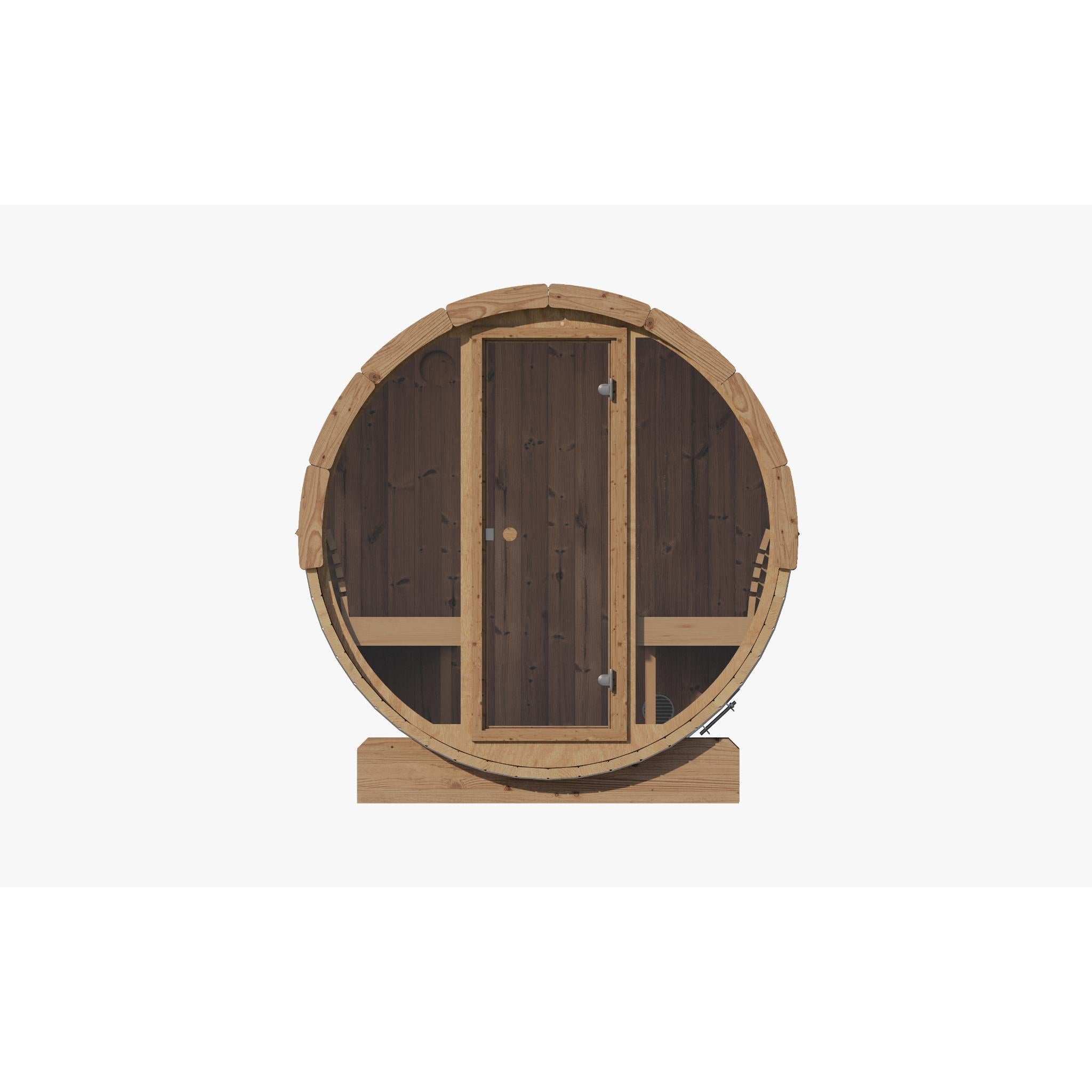 SaunaLife Model E8G Premium Outdoor Sauna | Up to 6 Persons