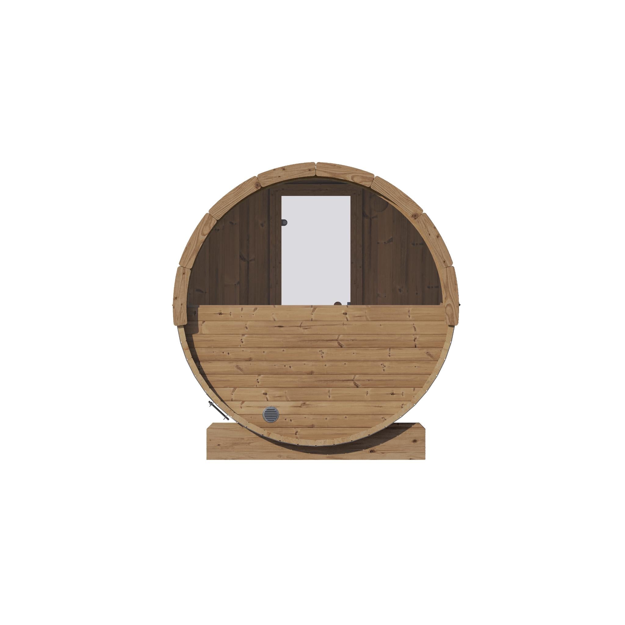 SaunaLife Model E8W Premium Outdoor Sauna | Up to 4 Persons