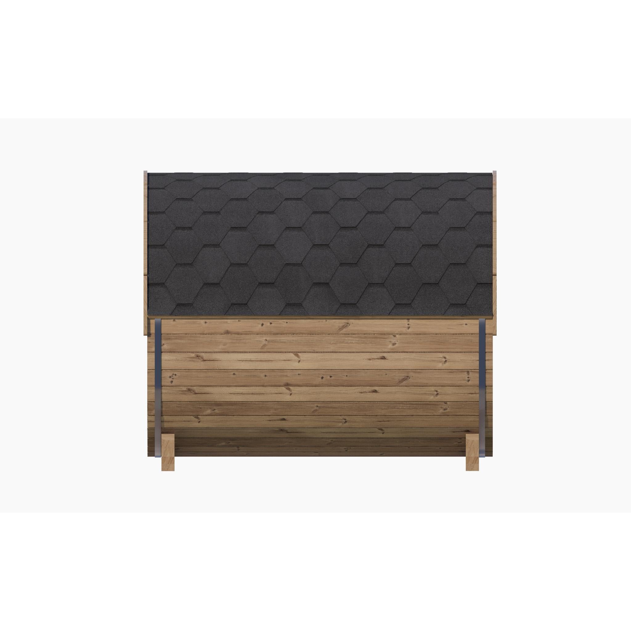 SaunaLife Model E8W Premium Outdoor Sauna | Up to 4 Persons
