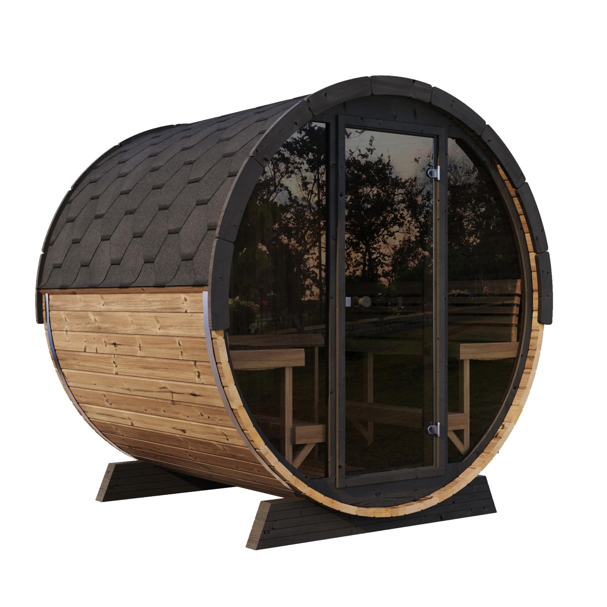 SaunaLife Model EE8G Premium Outdoor Sauna | Up to 6 Persons