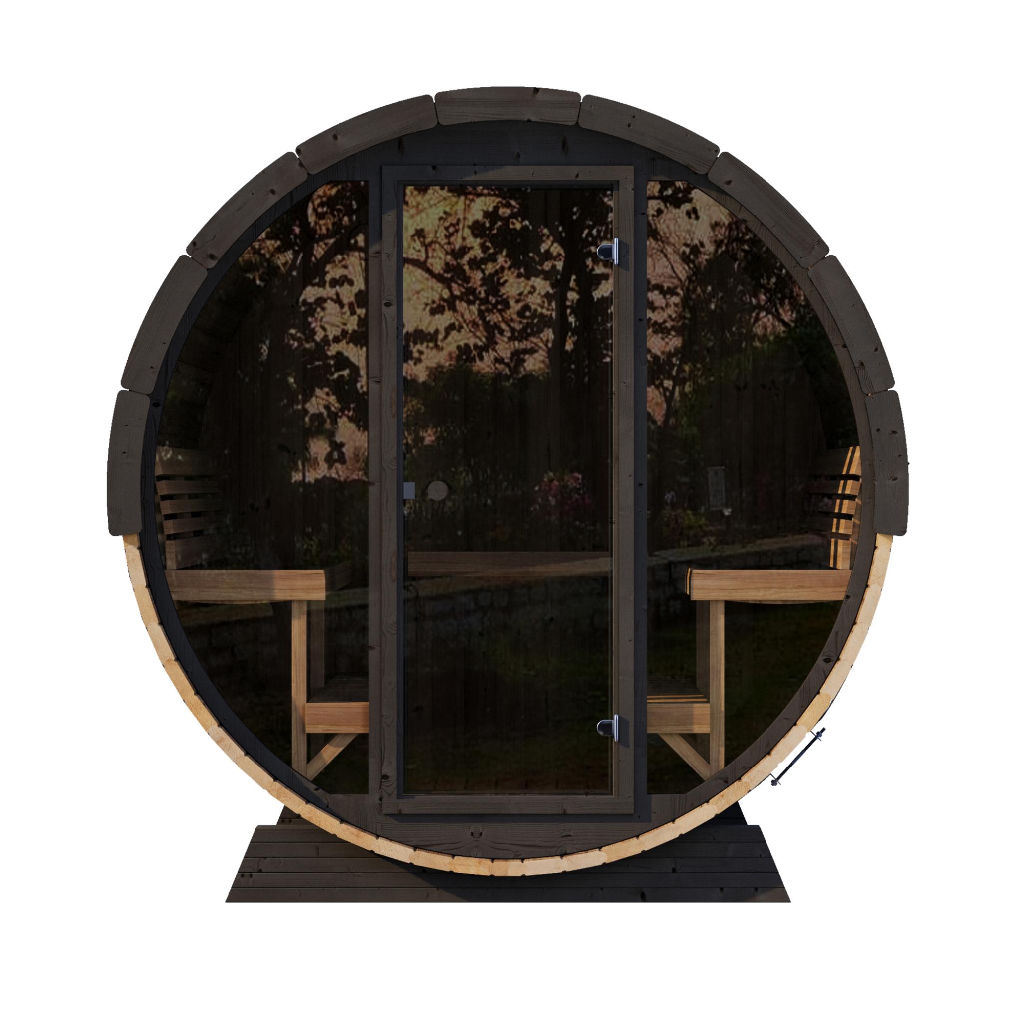 SaunaLife Model EE8G Premium Outdoor Sauna | Up to 6 Persons