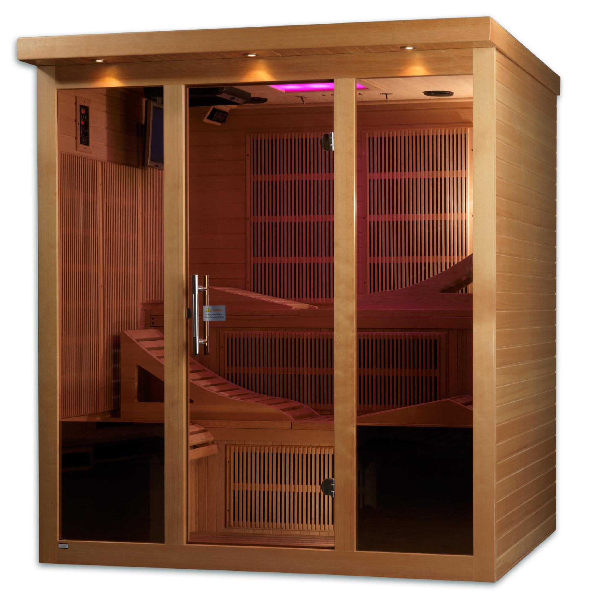 Monaco 6-person PureTech™ Near Zero Far Infrared Sauna