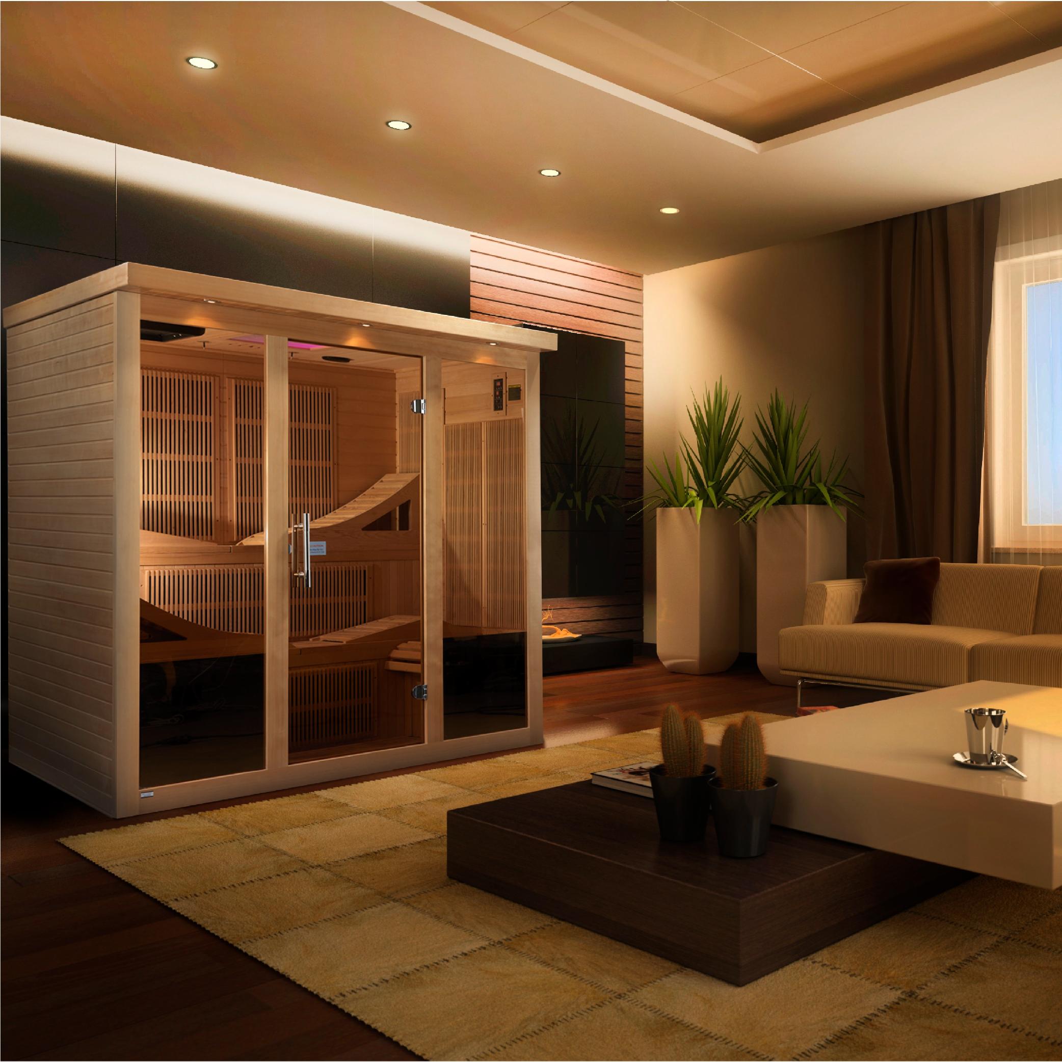 Monaco 6-person PureTech™ Near Zero Far Infrared Sauna