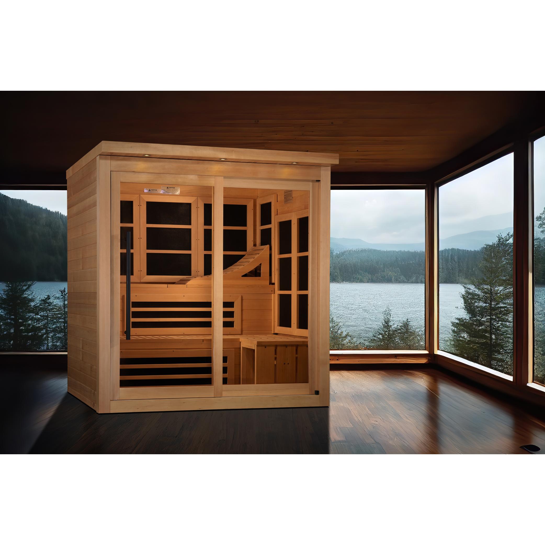 Monaco Limited Edition 6-person PureTech™ Near Zero Far Infrared Sauna
