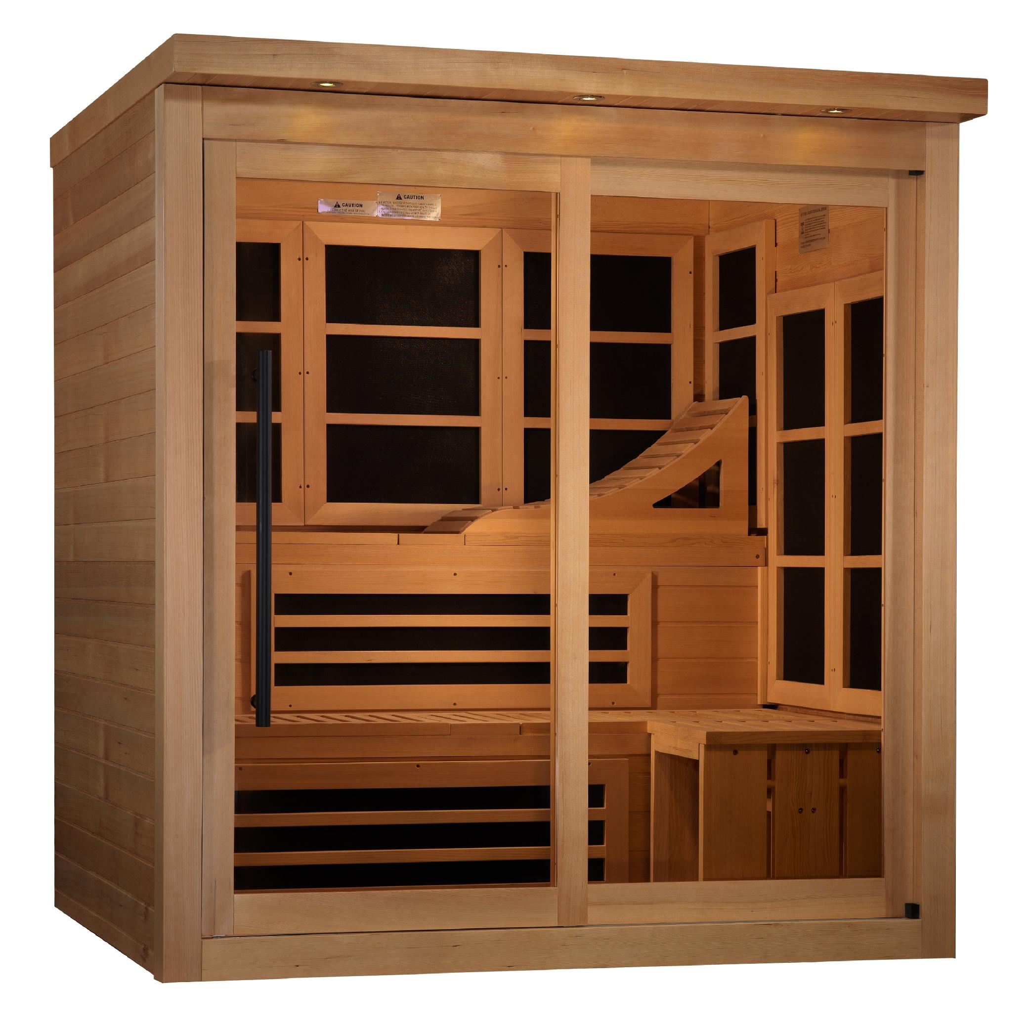 Monaco Limited Edition 6-person PureTech™ Near Zero Far Infrared Sauna