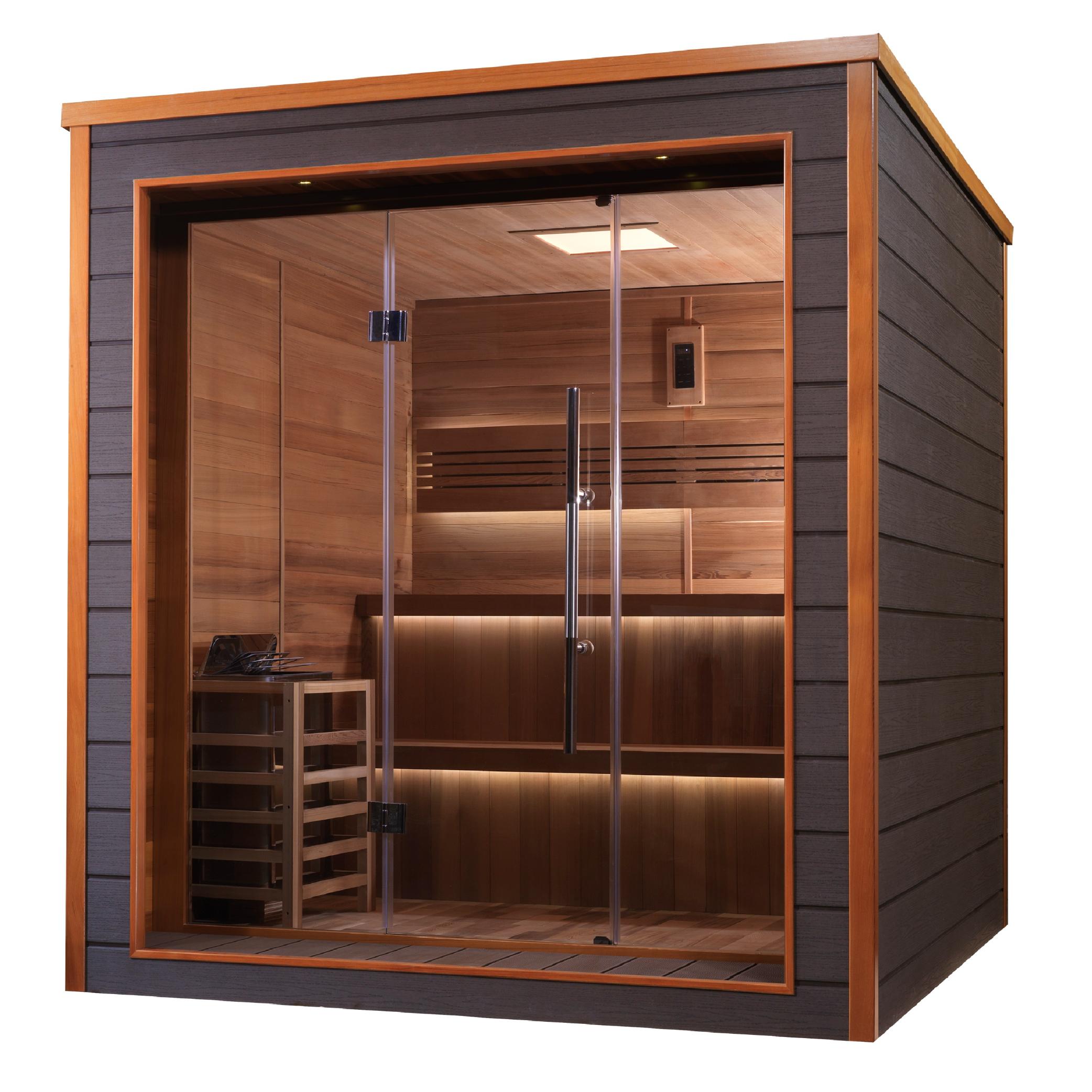 Bergen 6 Person Outdoor Sauna