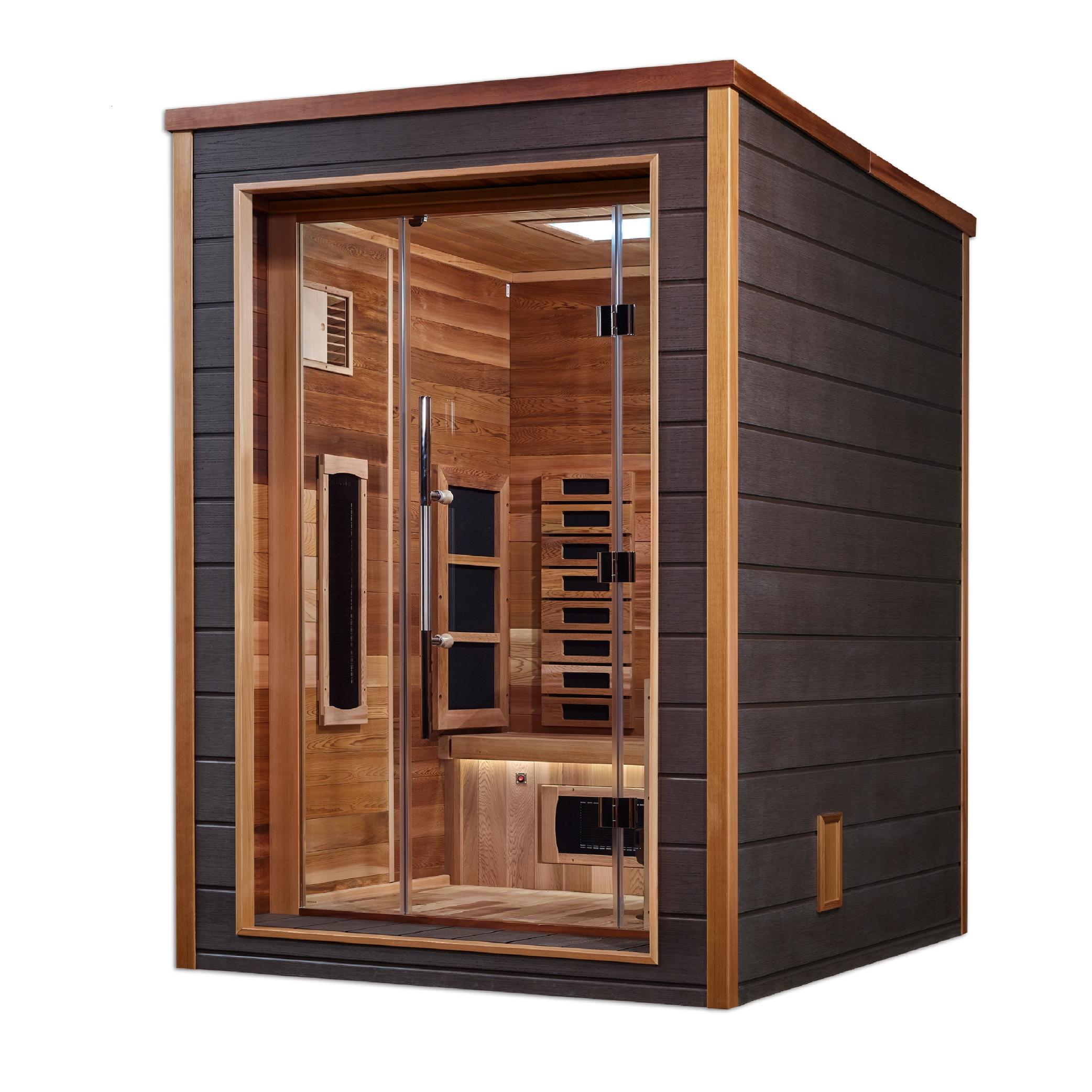 Nora 2 Person Hybrid Outdoor Sauna