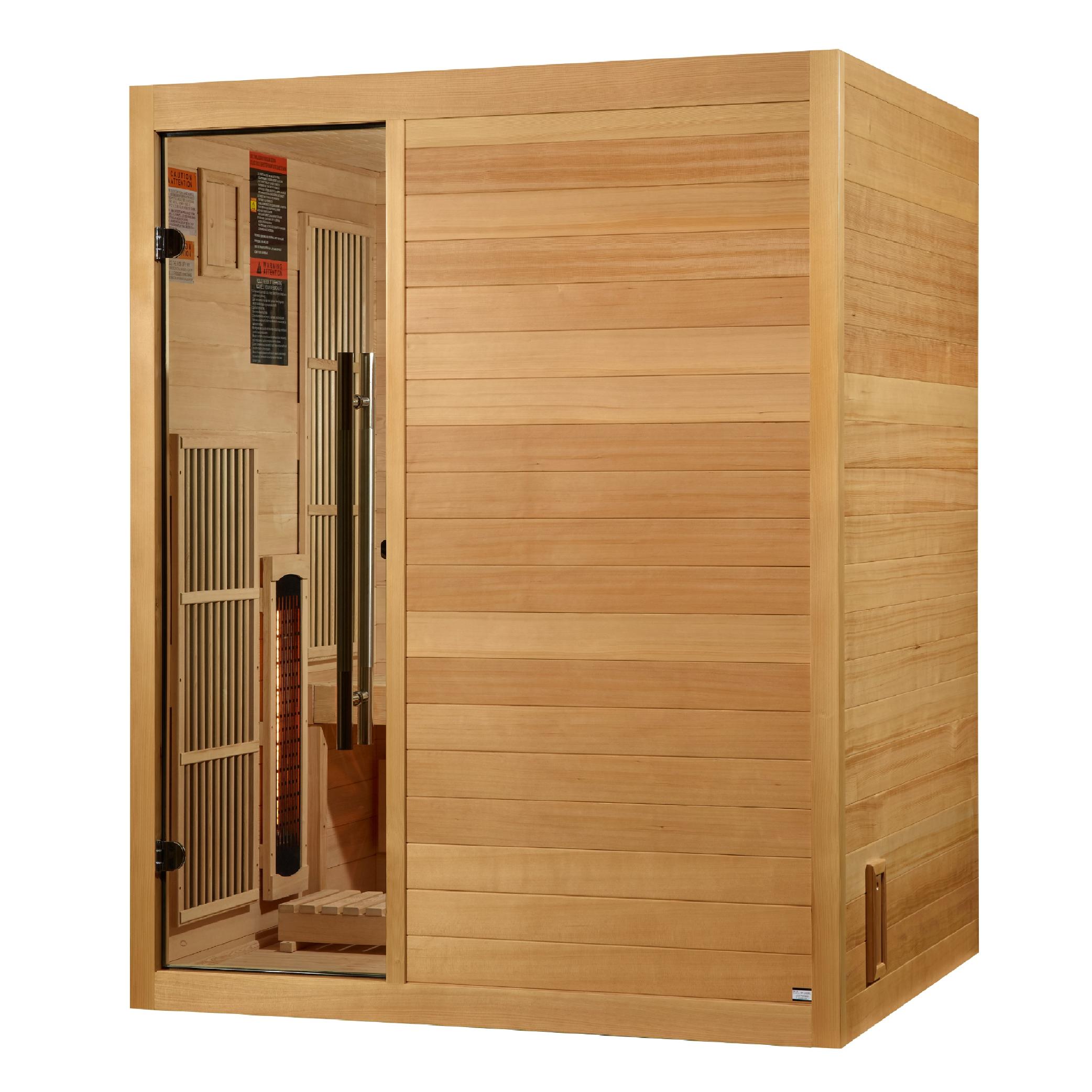 Soria 3 Person Hybrid Full Spectrum Sauna
