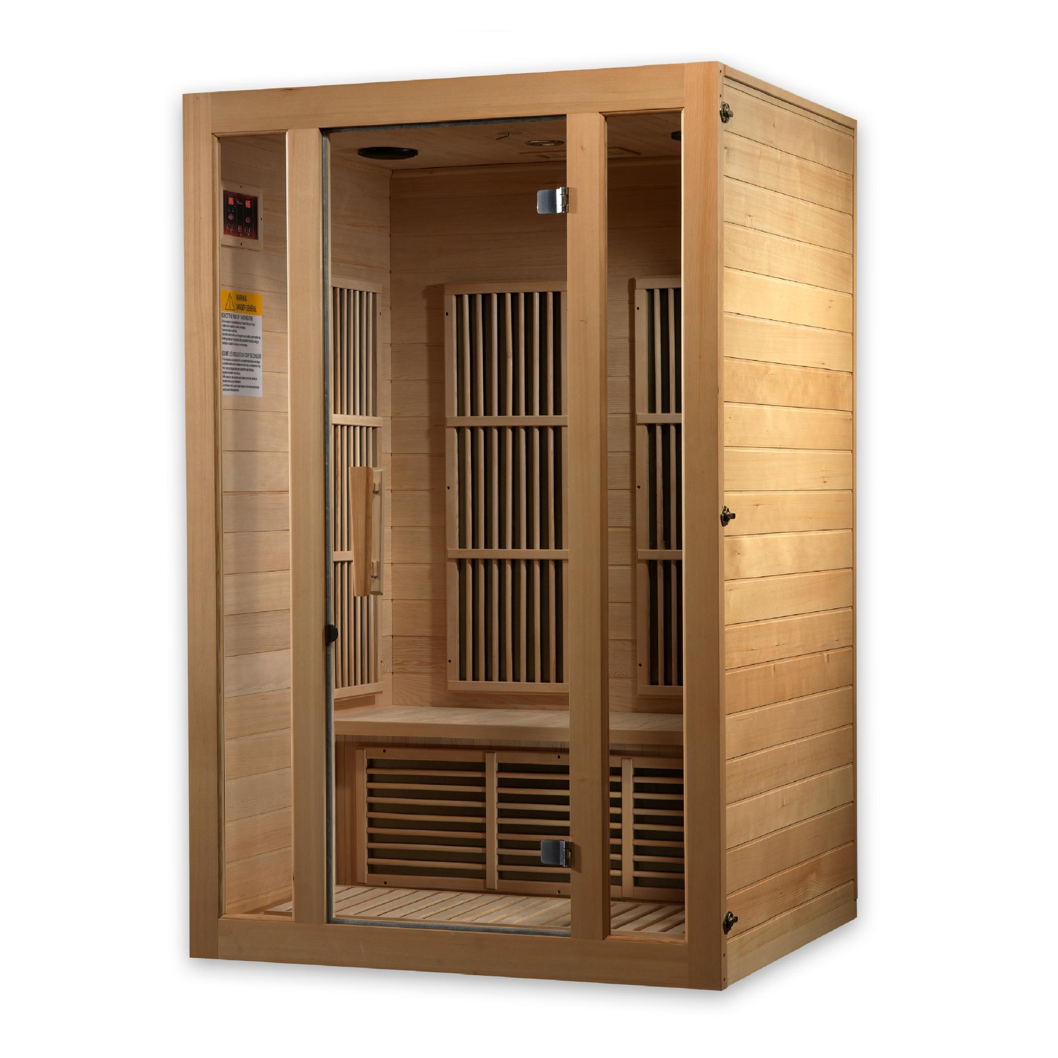 Seattle 2-Person Low EMF FAR Infrared Sauna