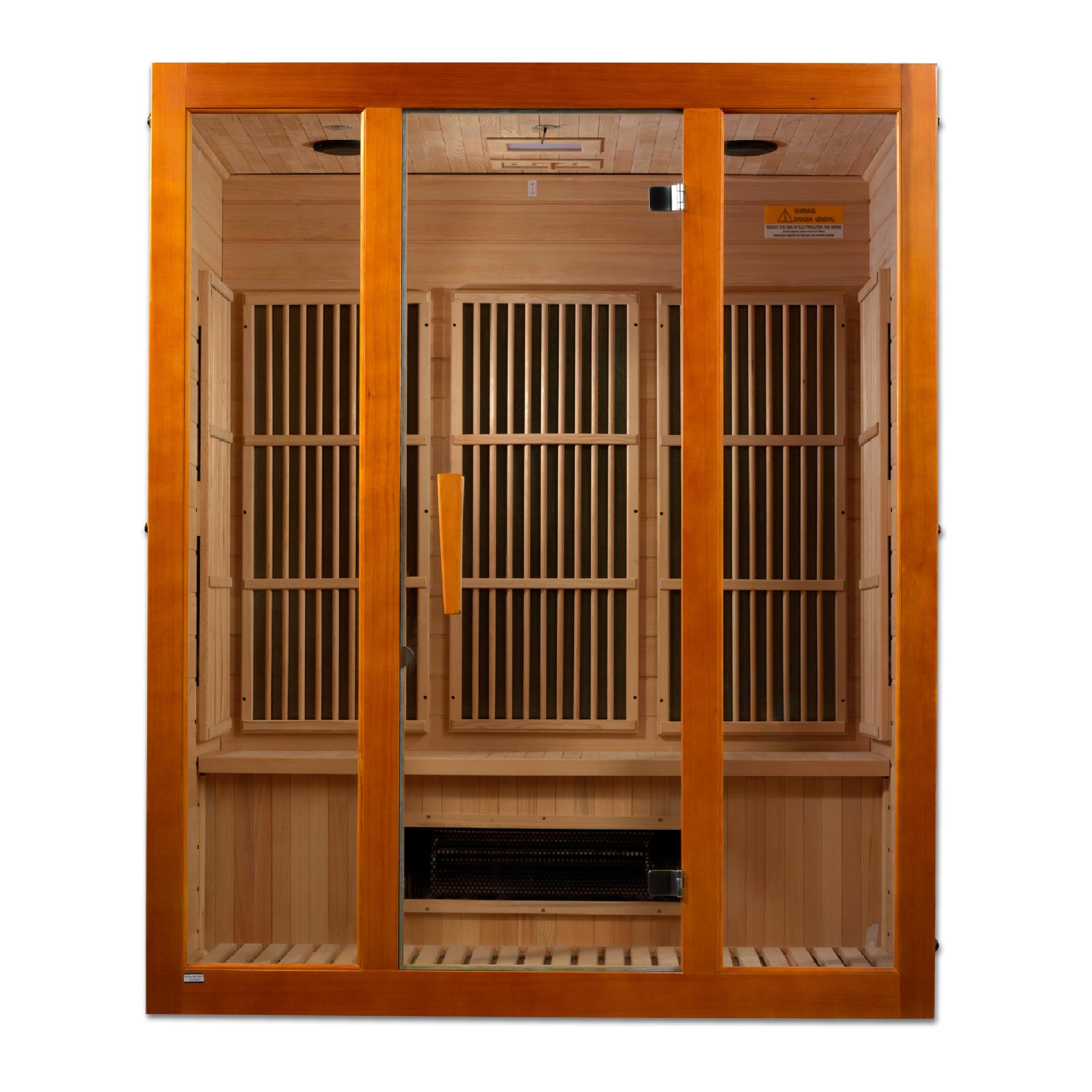 3-Person Low EMF FAR Infrared Sauna