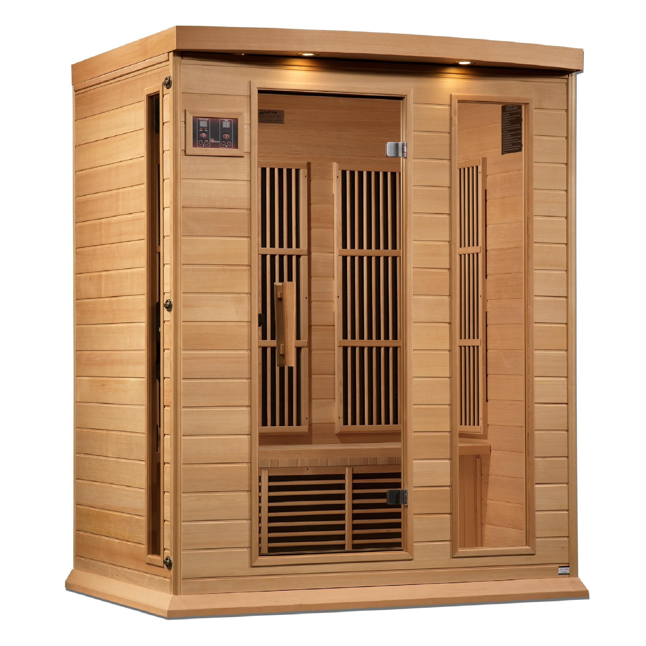 3-Person Near Zero EMF FAR Infrared Sauna
