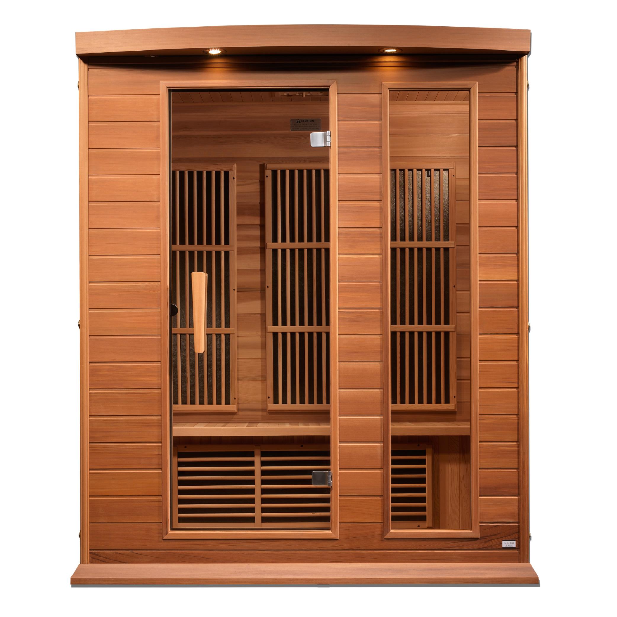 Montilemar 3-Person Near Zero EMF  FAR Infrared Sauna