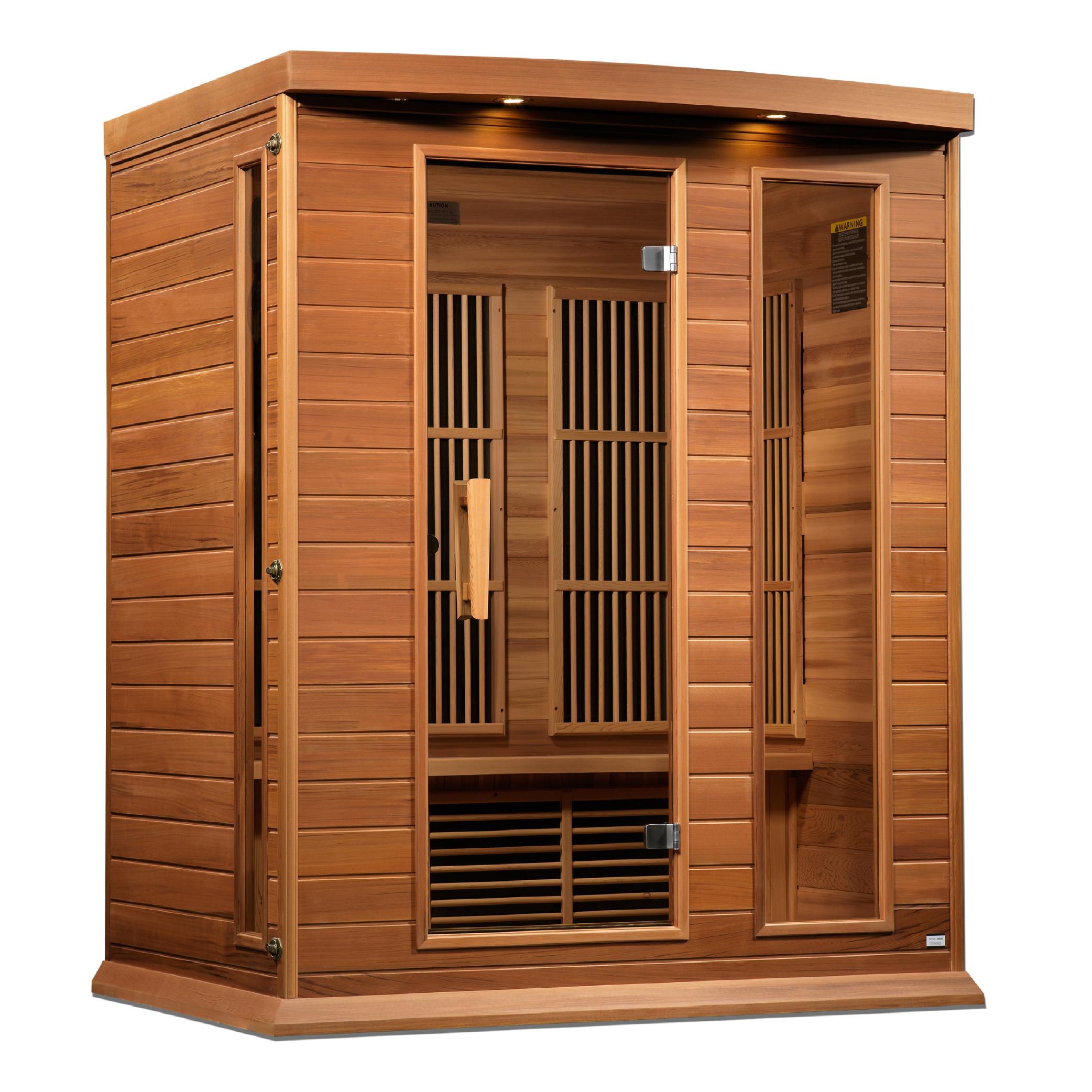 Montilemar 3-Person Near Zero EMF  FAR Infrared Sauna