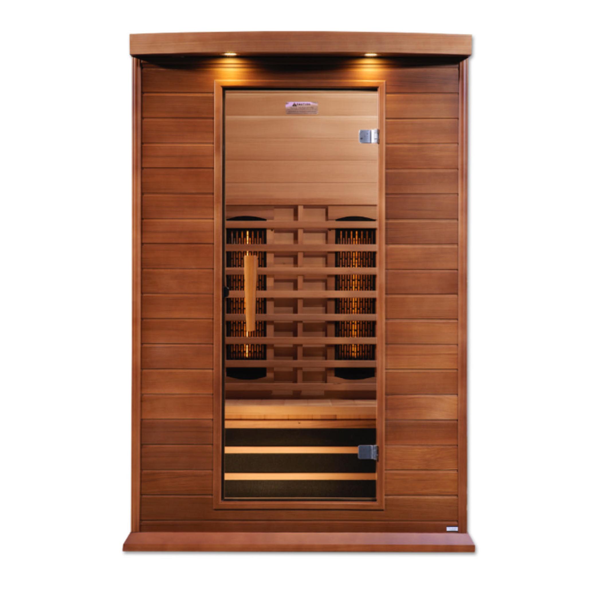 2-Person Full Spectrum Near Zero EMF FAR Infrared Sauna