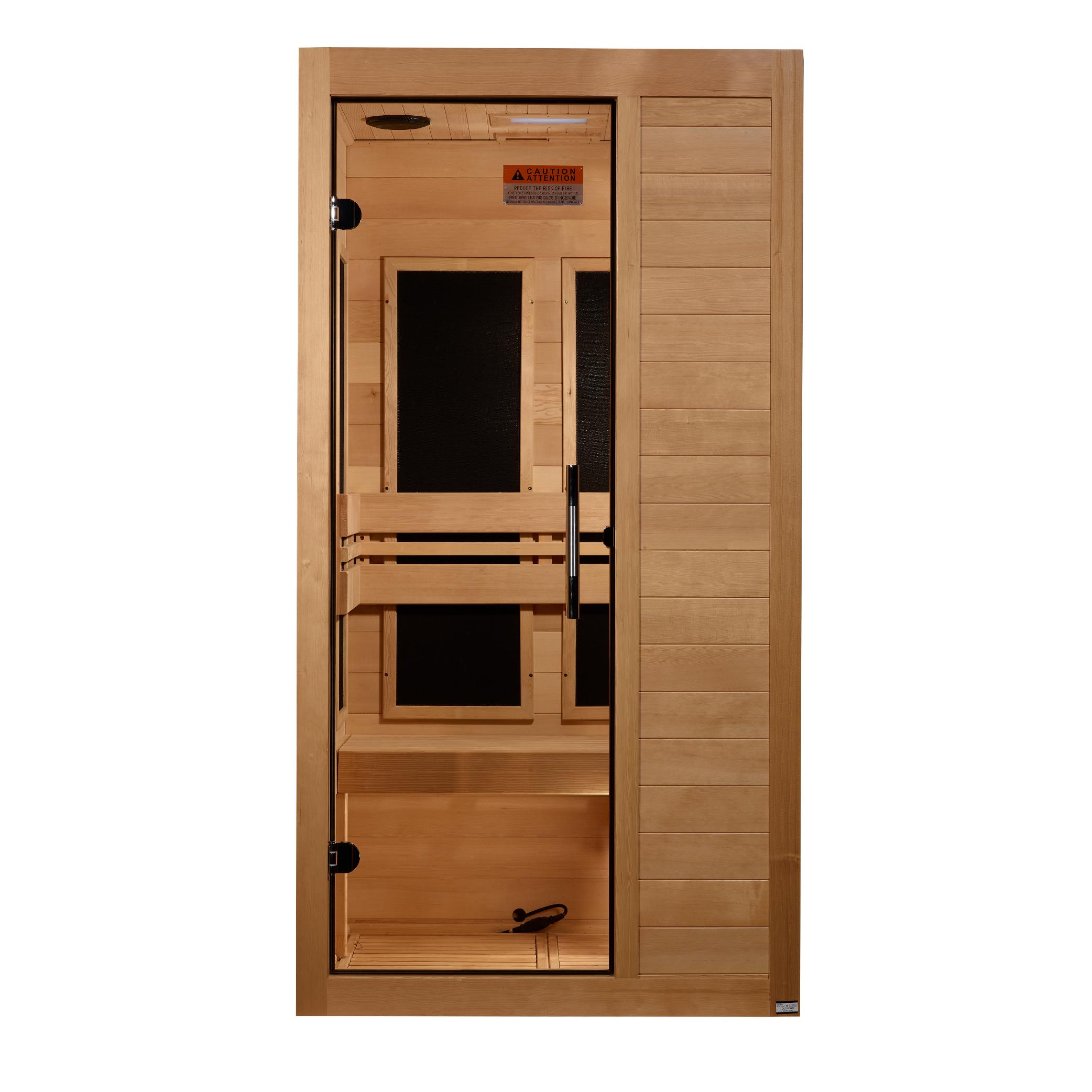 S-Line Yoga 1-Person Low EMF FAR Infrared Sauna