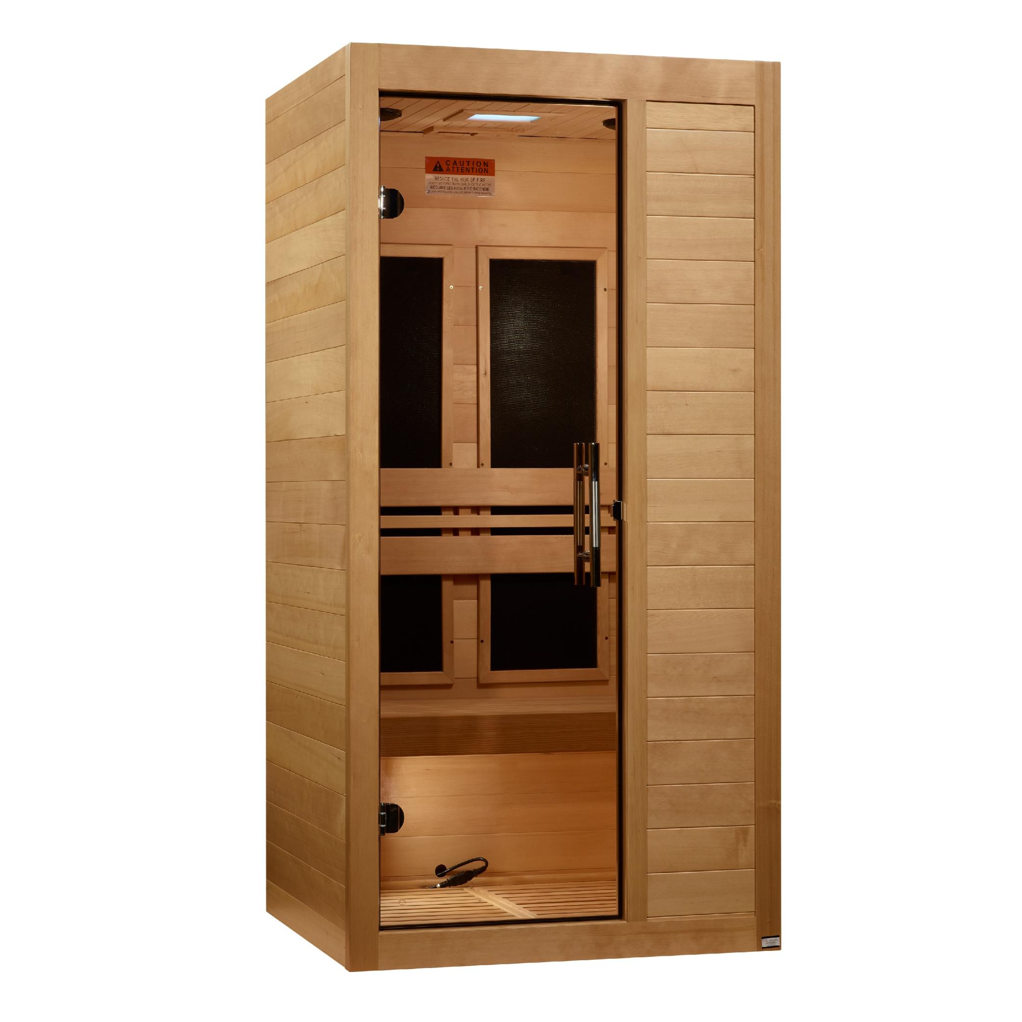 S-Line Yoga 1-Person Ultra Low EMF FAR Infrared Sauna
